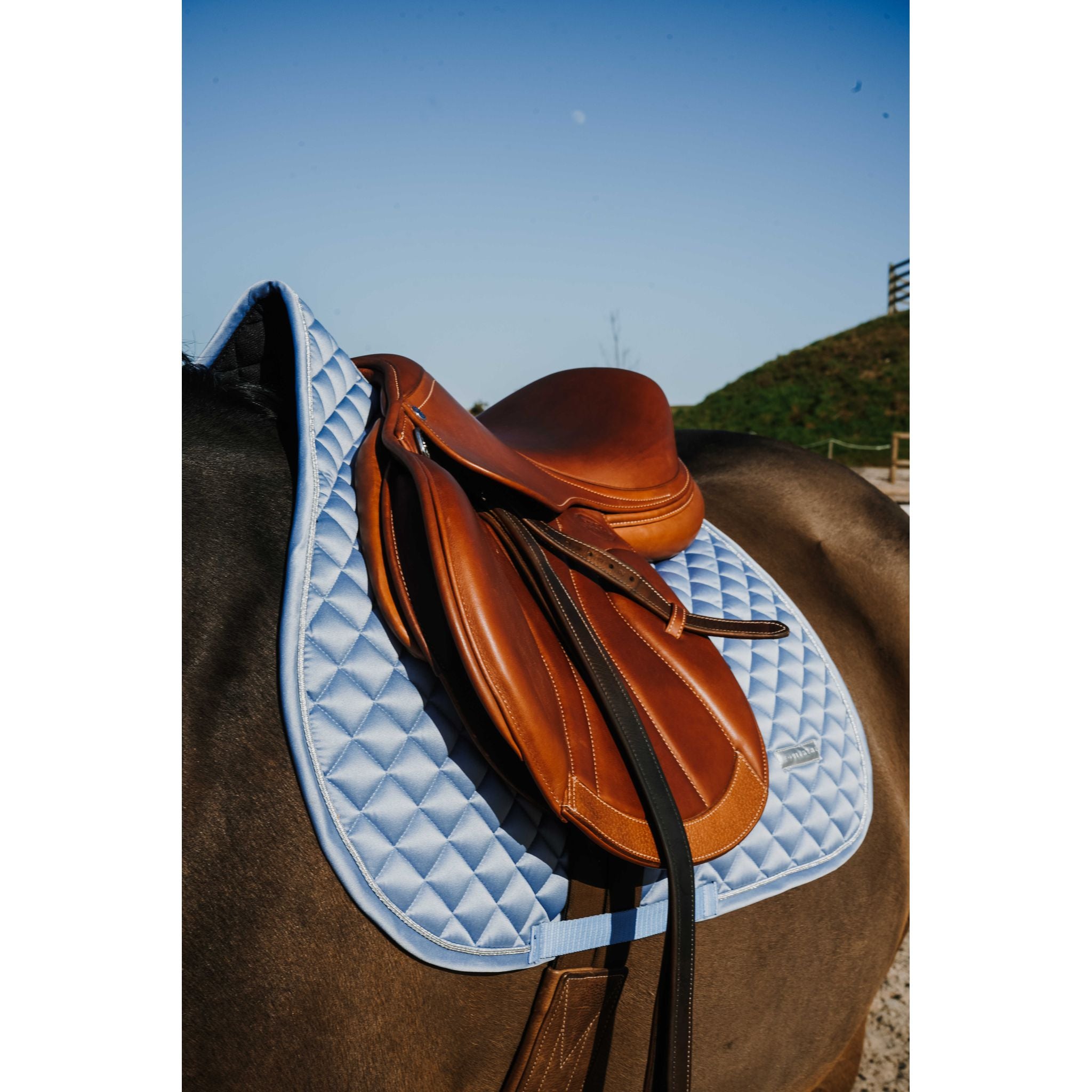 EQUITHÈME All-Purpose Saddle Pad - Mother of Pearl Blue - 204029006_ambi_3