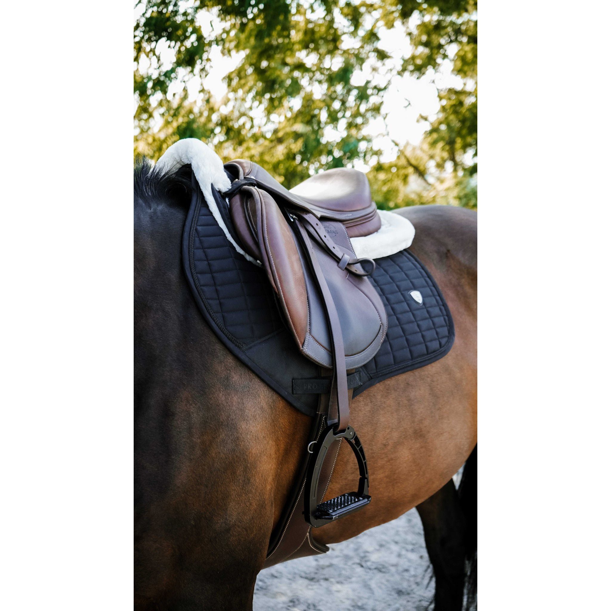Pro Series Combo Master Saddle Pad - All purpose Black 204015302