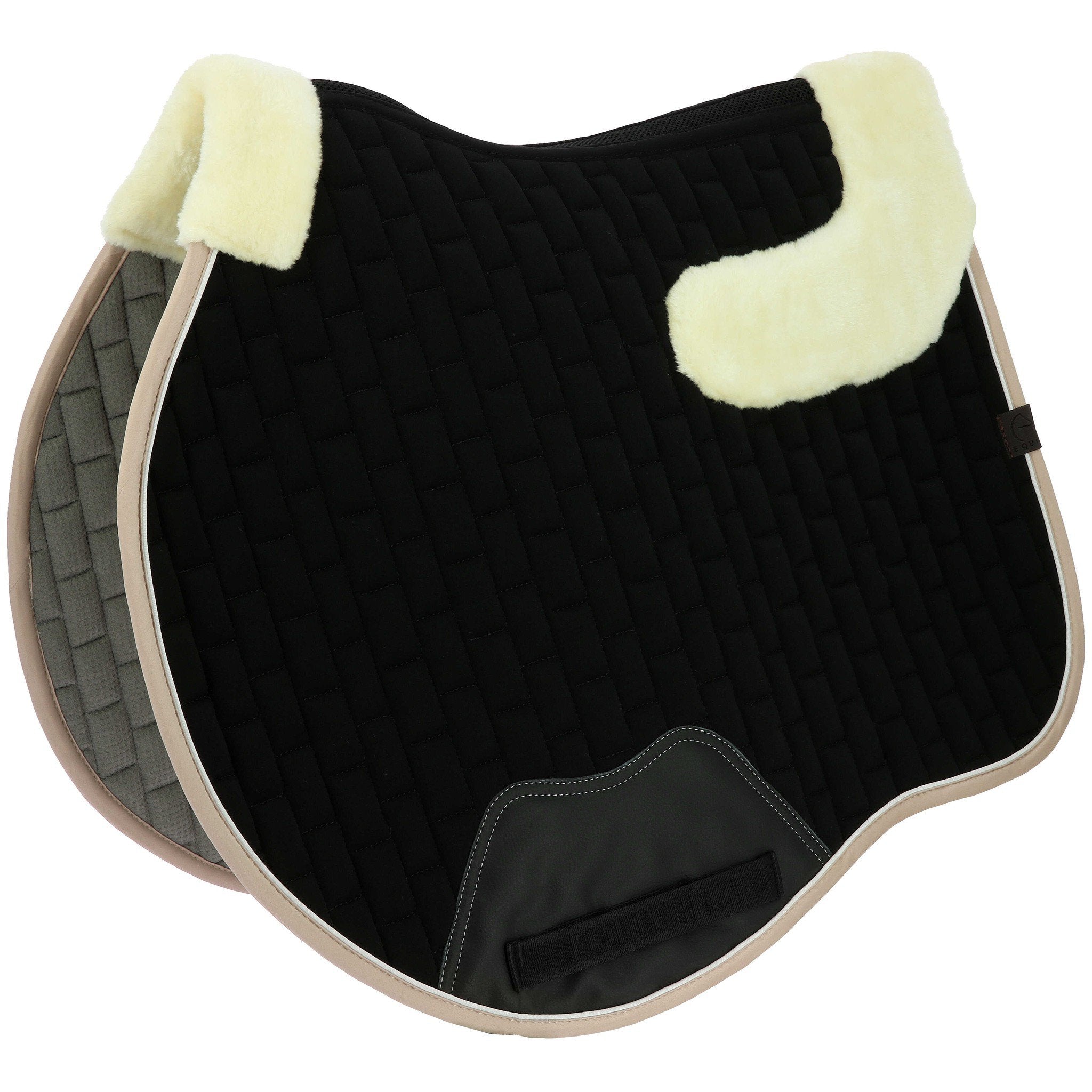 EQUITHÈME Dinard Saddle Pad - All purpose Black 204007002
