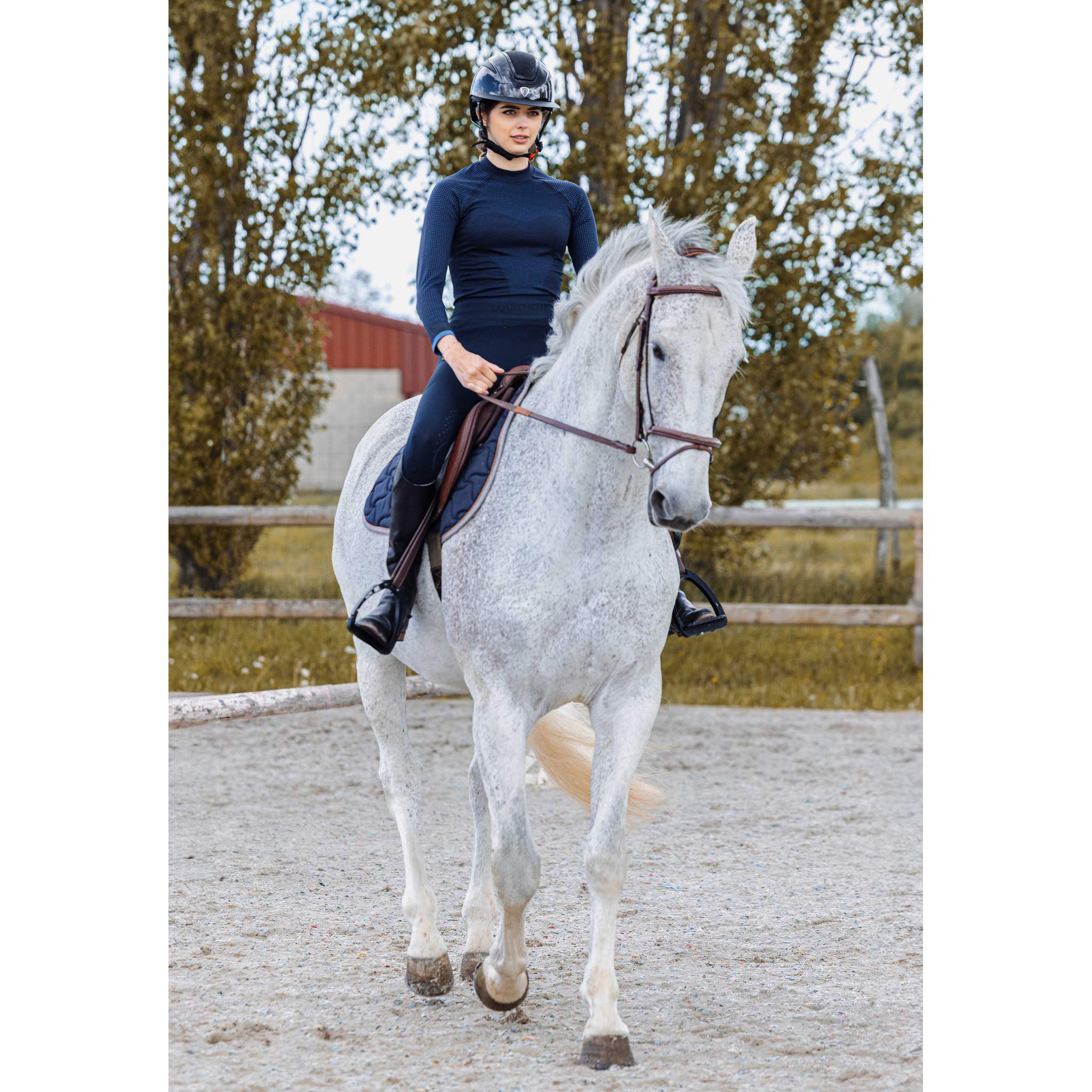 EQUITHÈME Acacia Leggings - Ladies Navy blue 979164072