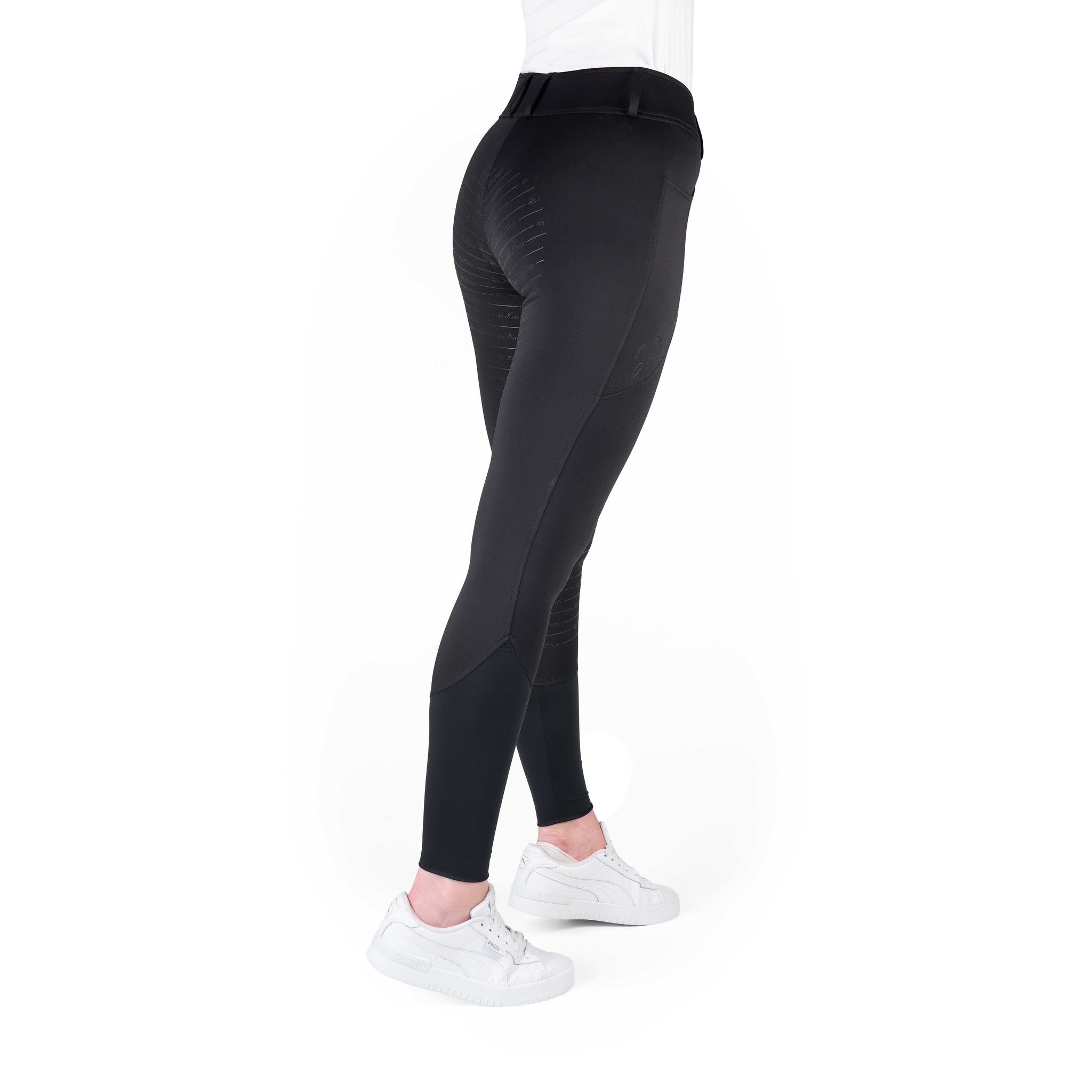 Je t’aime EQUITHÈME Elsa Breeches - Ladies Black 979842236