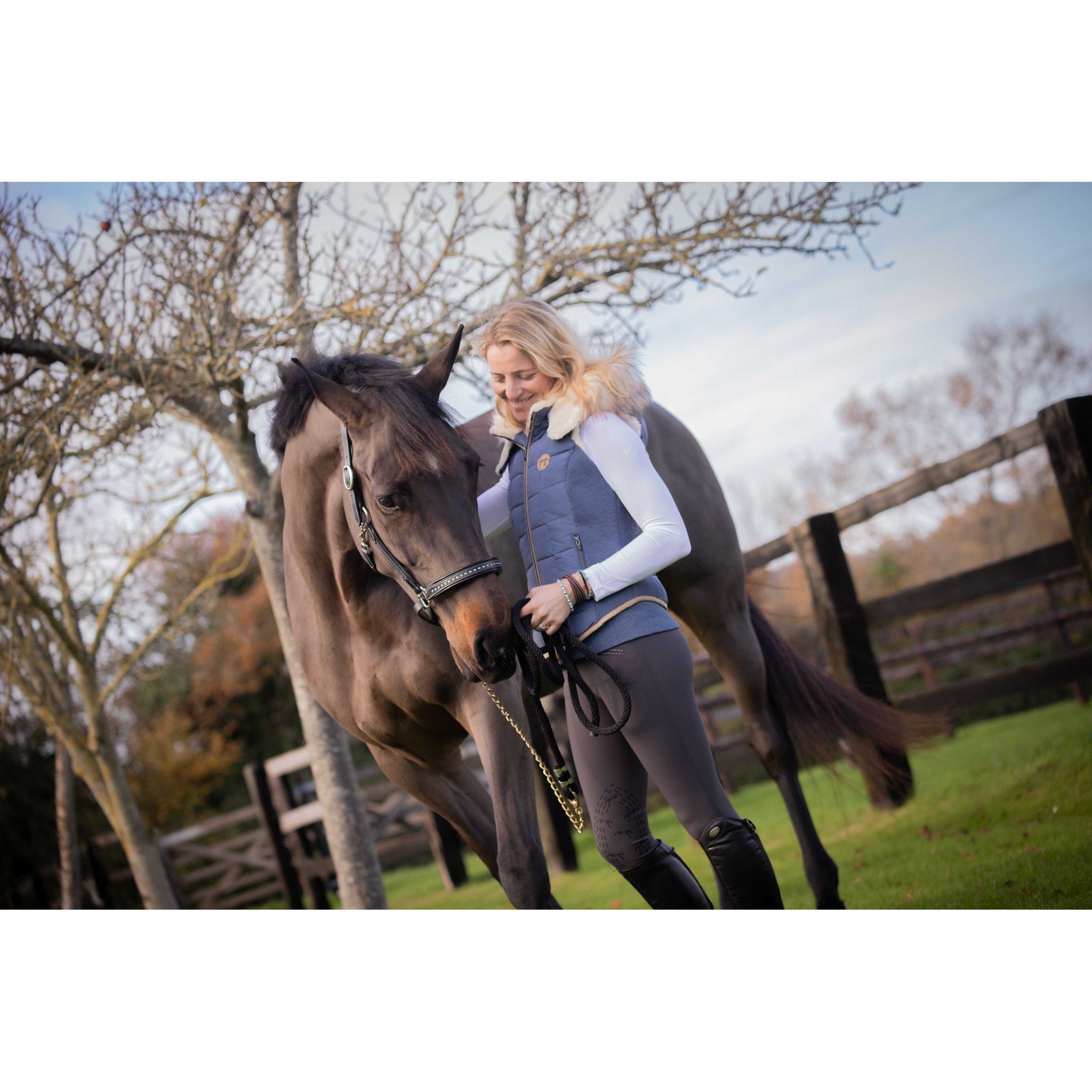 Pénélope New Roge Padded Jacket - Ladies Blue / gray 978806191