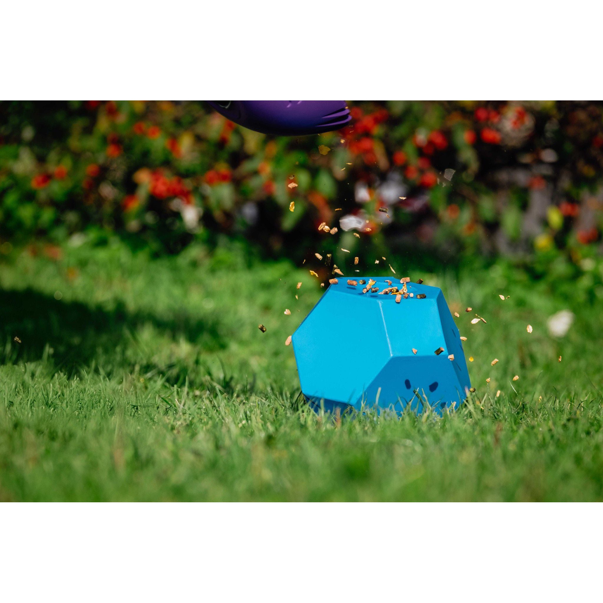 Hippo-Tonic Slow Feeder Play Ball Blue 900116006