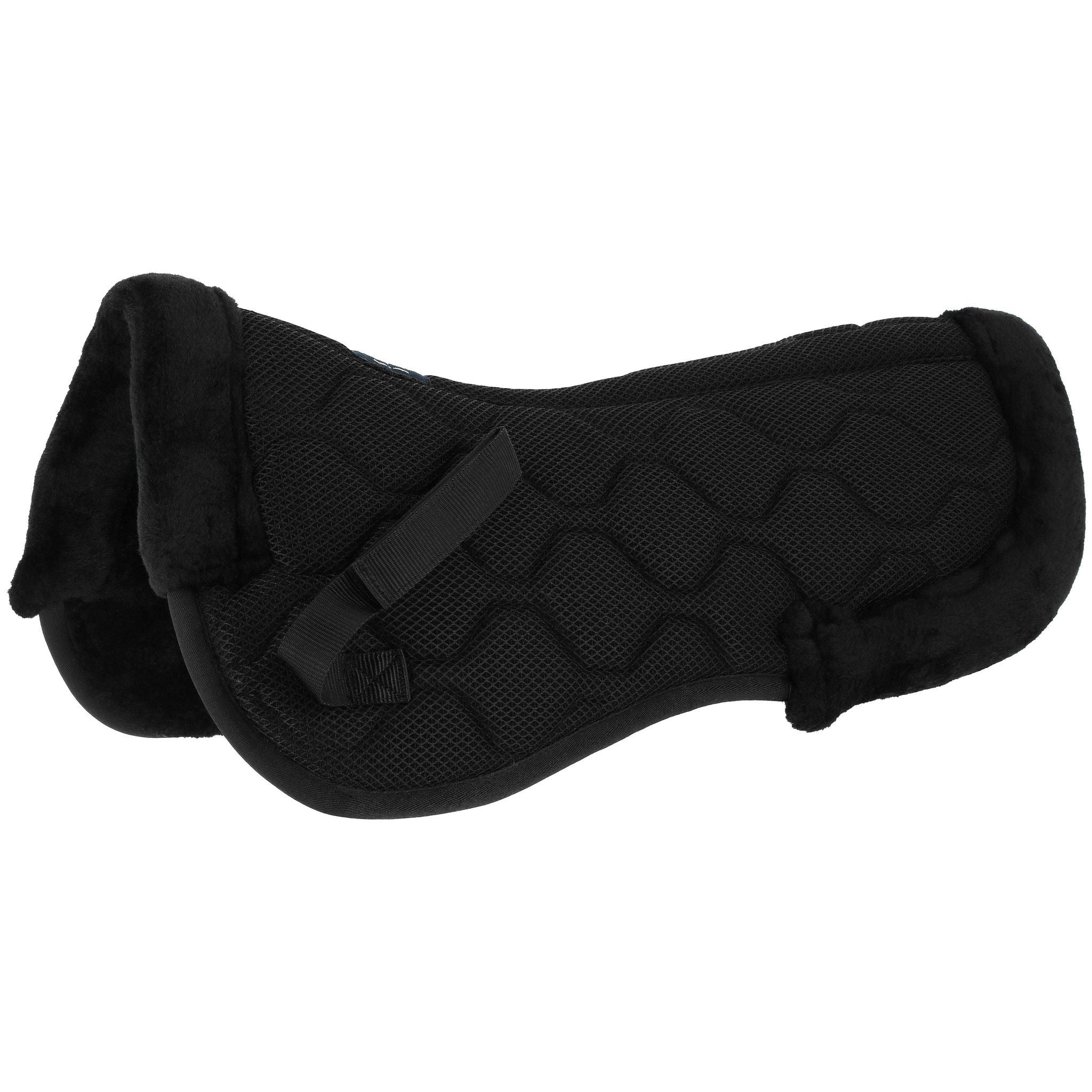 EQUITHÈME Hexa Mesh Back Pad Black/black 206086322