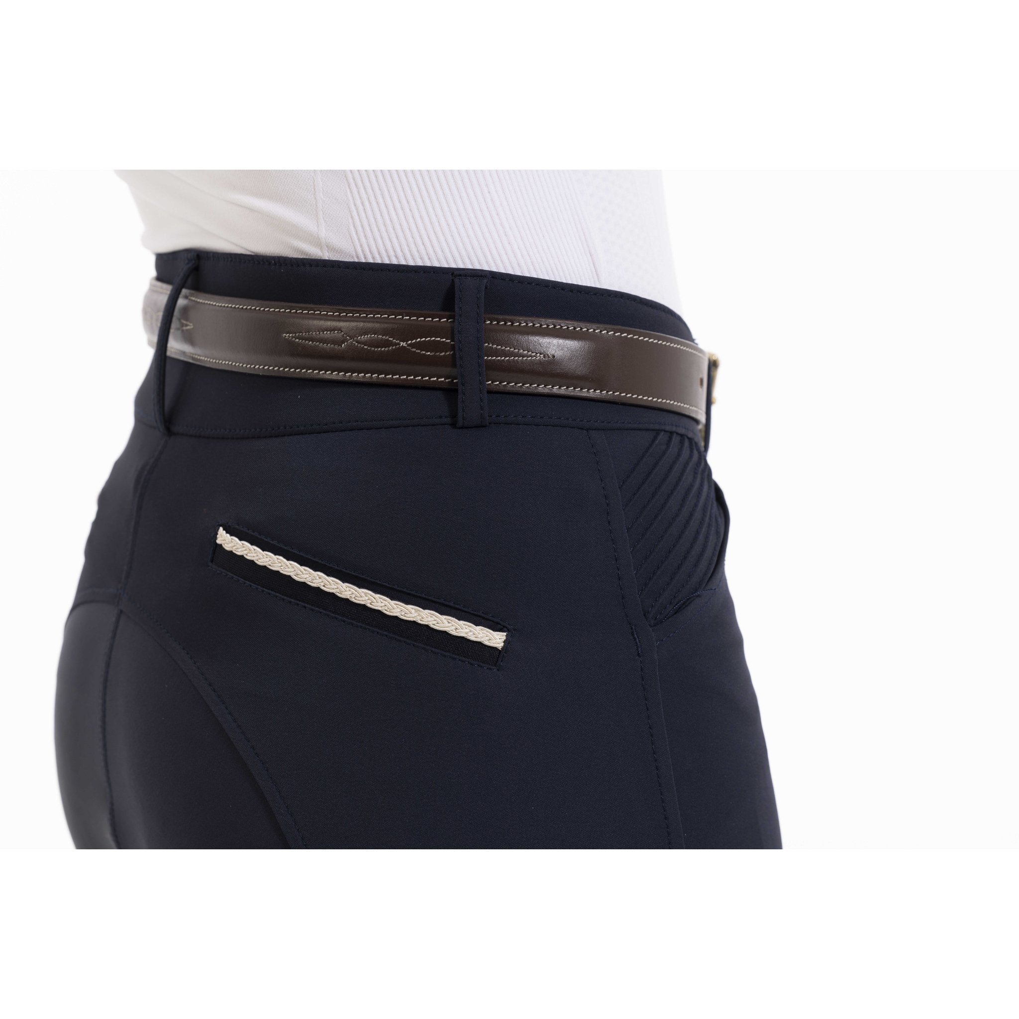 EQUITHÈME Joséphine Riding Pants - Women - Navy blue - 979460736_zoom_1