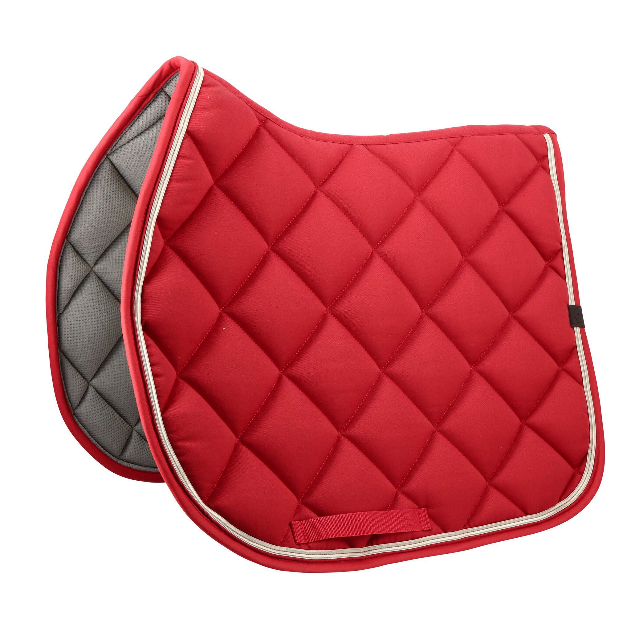 EQUITHÈME Classic Saddle pad - All purpose Red 204773003