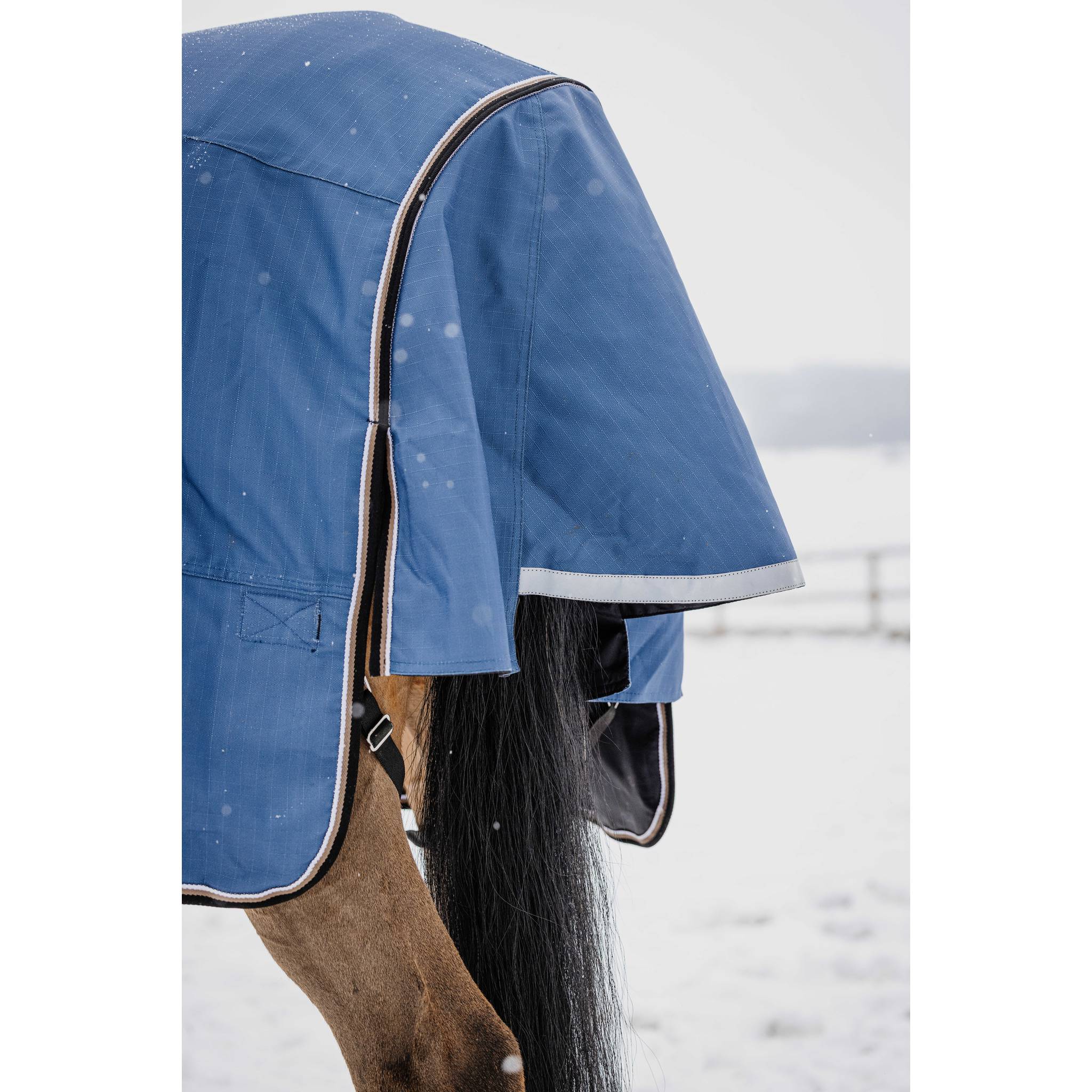 EQUITHÈME COBALT High Neck TYREX 1200D Turnout Sheet Cobalt Blue - 400599469_ambi_6