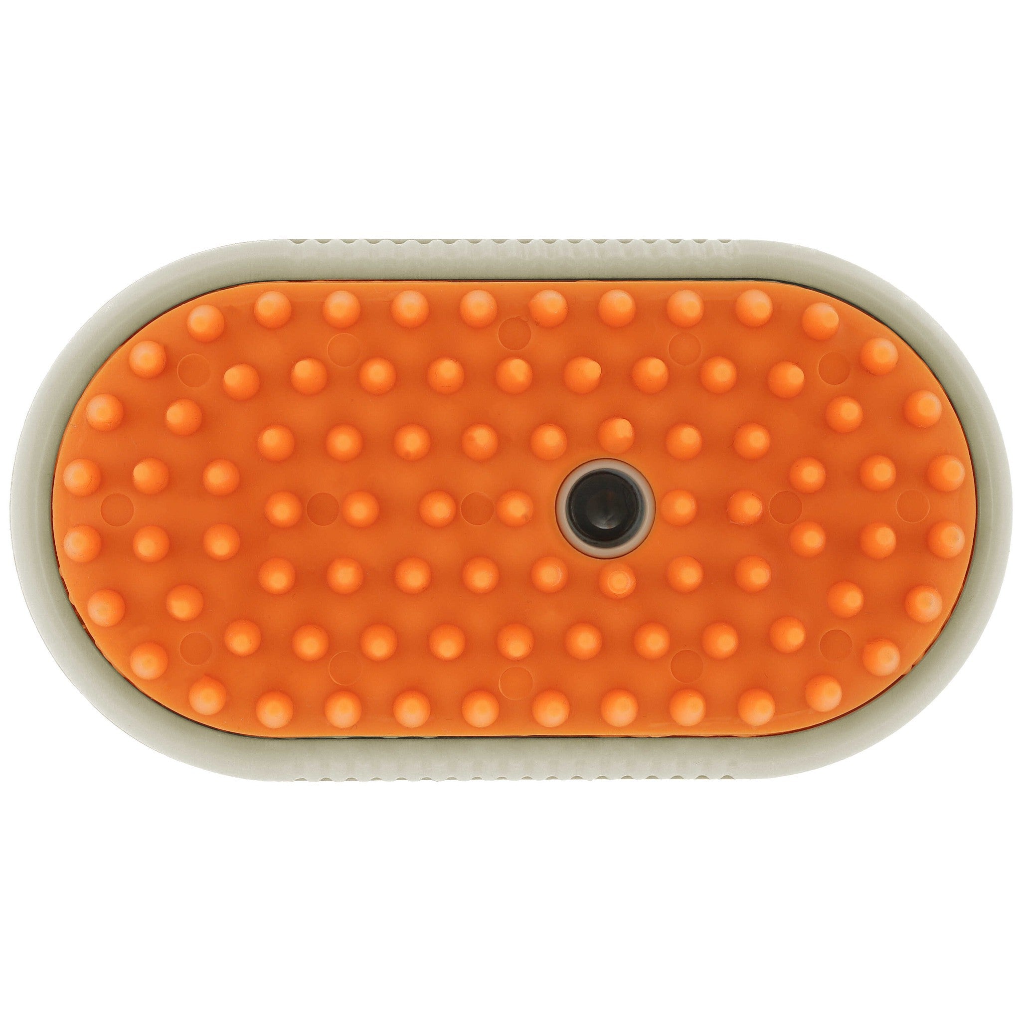 Hippo-Tonic Steam Curry Comb with Handle Taupe 700067027