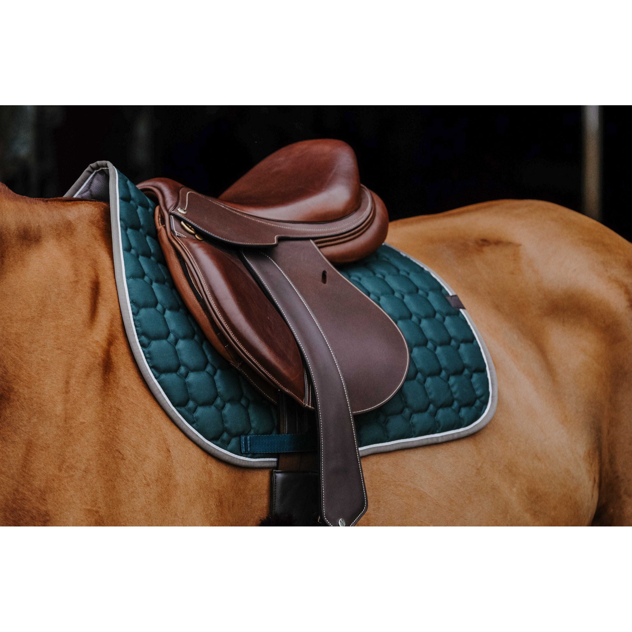 EQUITHÈME Orion saddle pad - All purpose Dark green 204774008