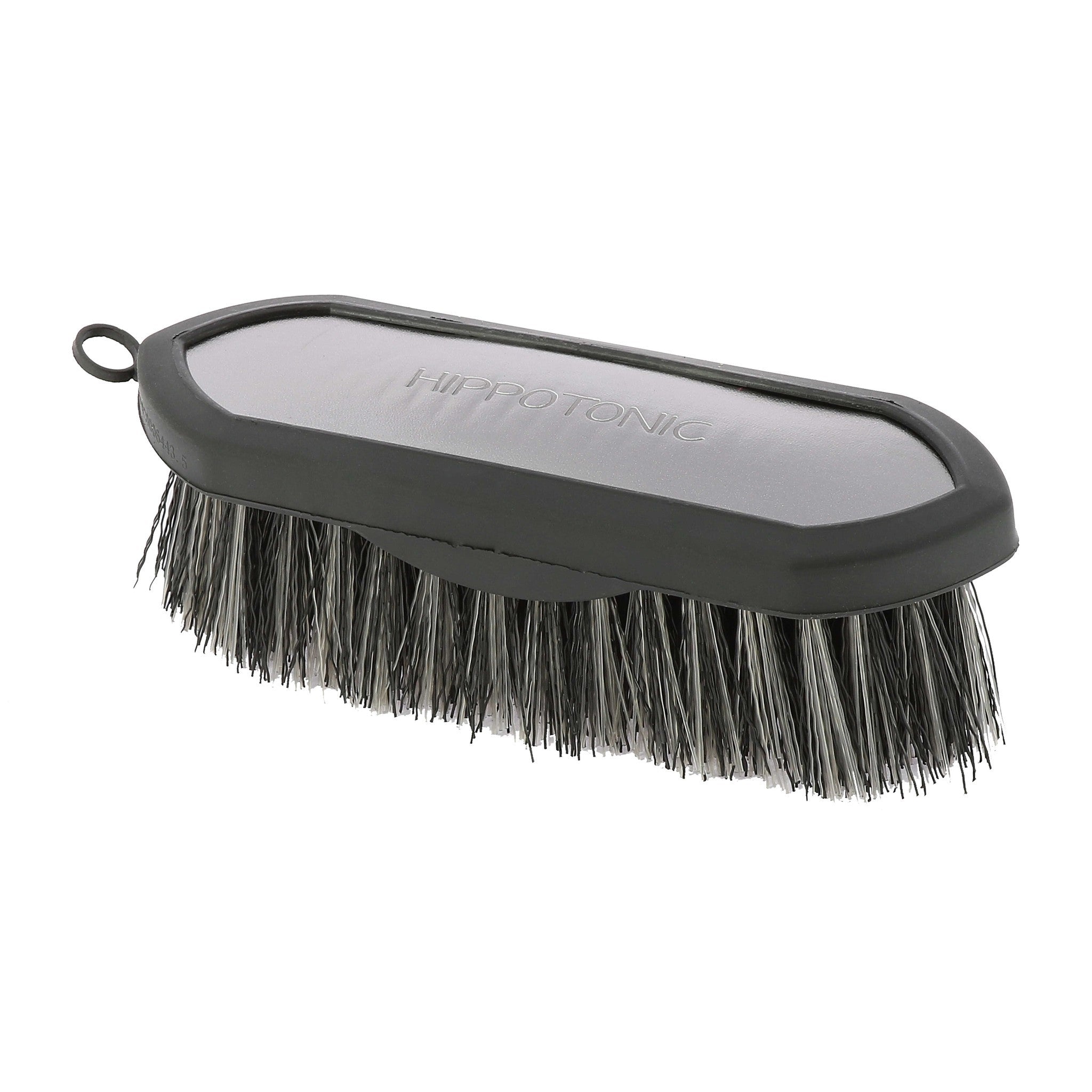 Hippo-Tonic Glossy silver dandy brush Grey 700671011