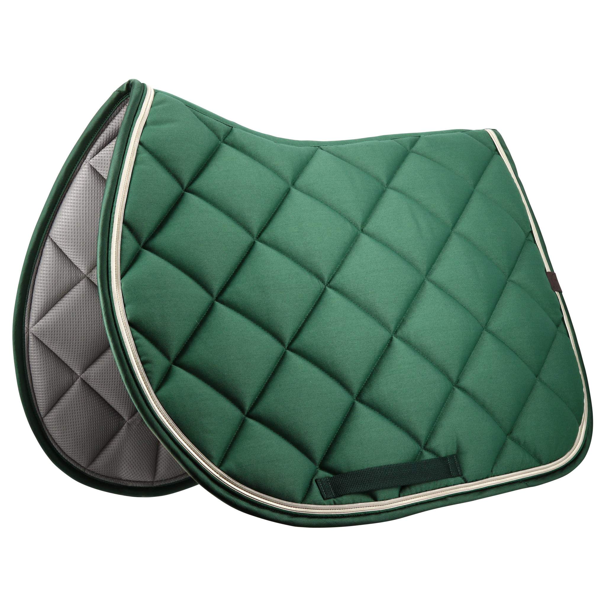EQUITHÈME Classic Saddle pad - All purpose Dark green 204773008