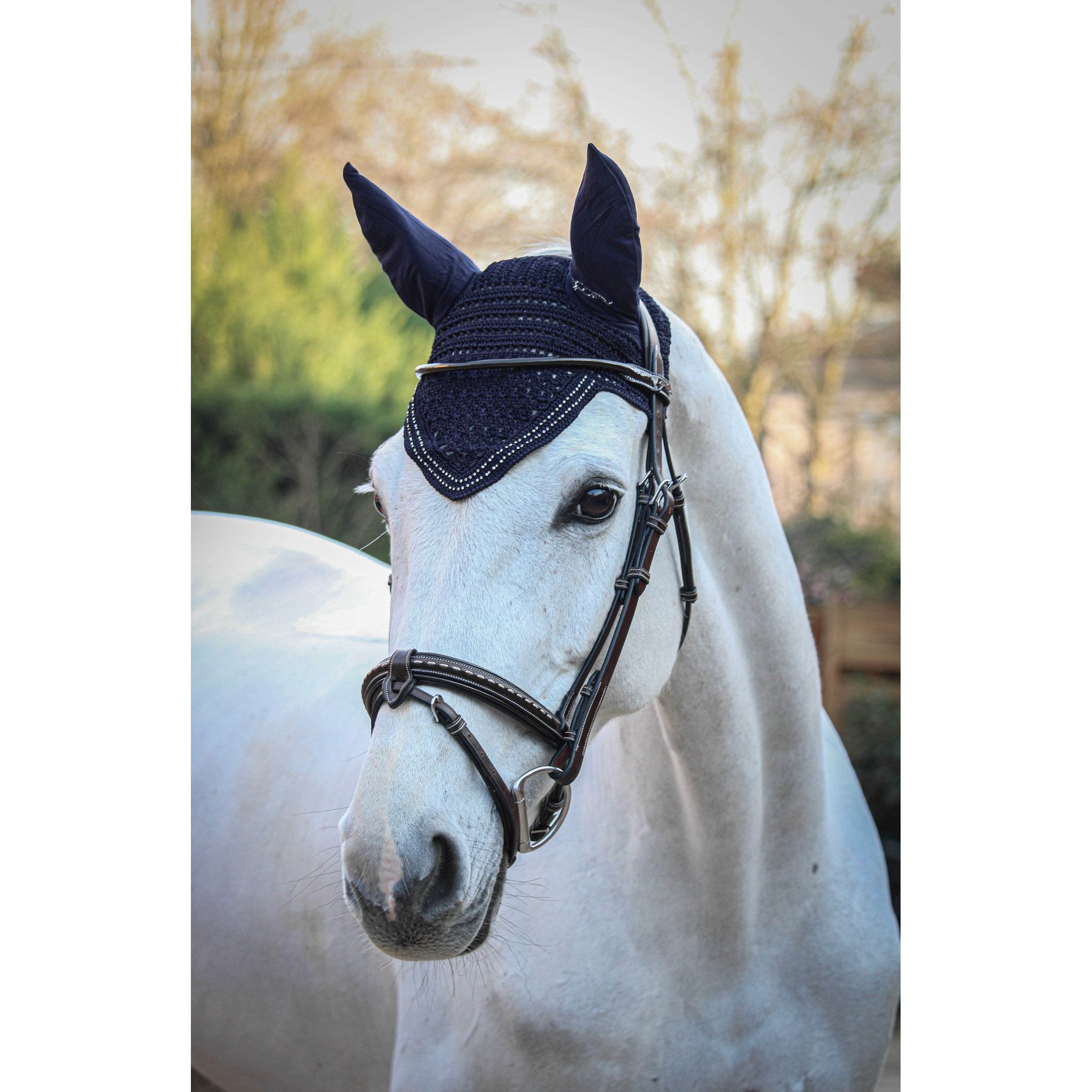 Penelope New Strass Fly Veil Navy blue - 306890007_ambi_1