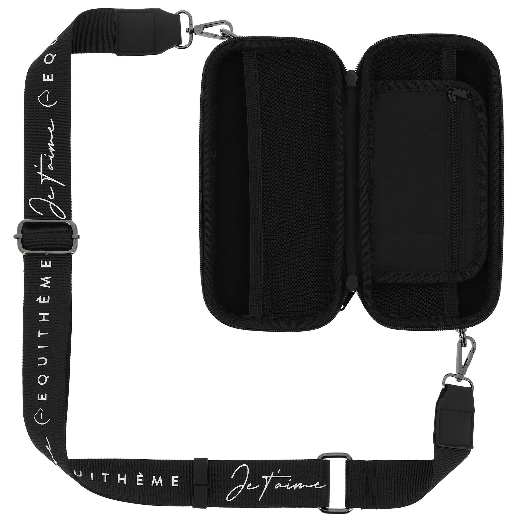 Je t'aime EQUITHÈME Clutch + Wallet Black 935215002