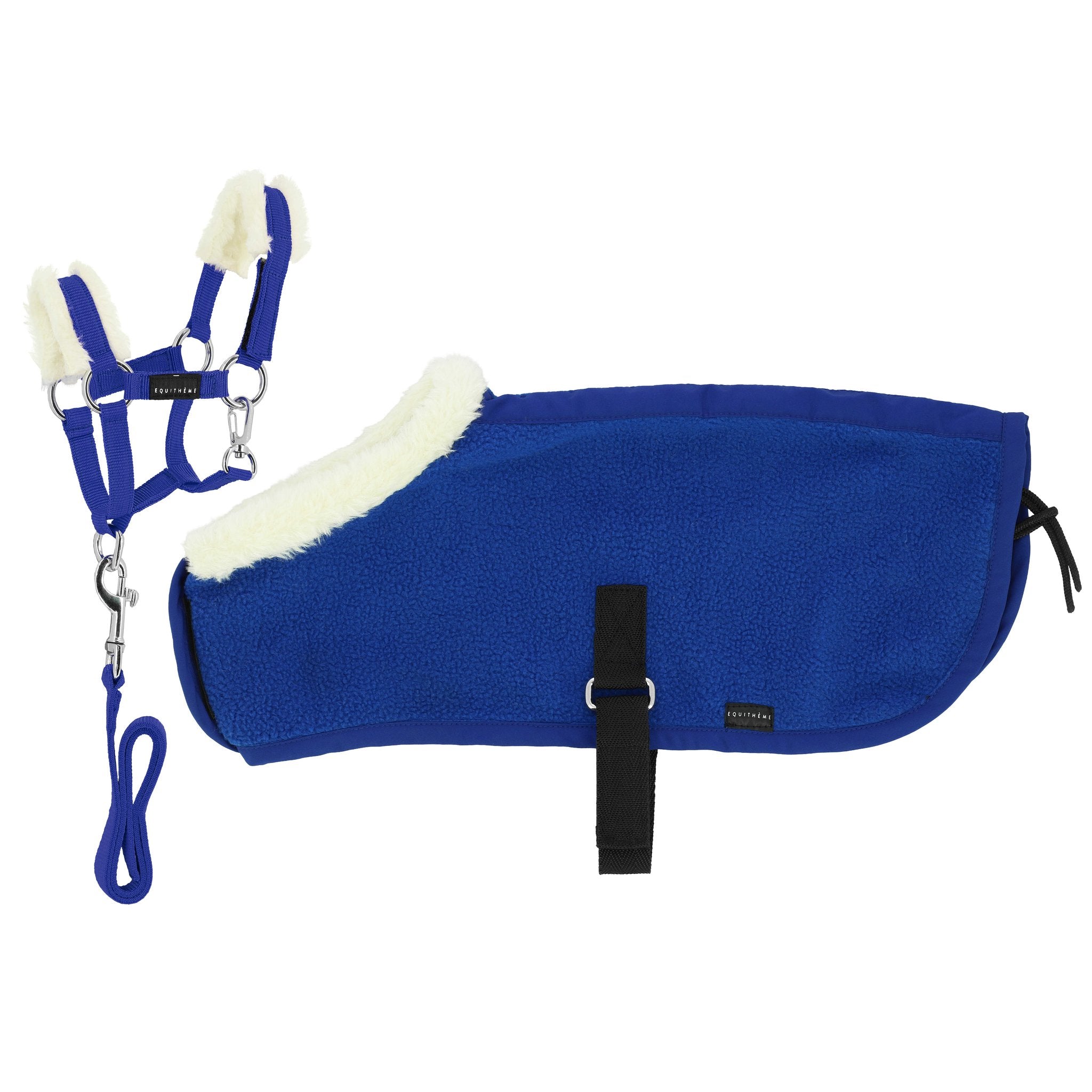 PONY ACADEMY Mini Halter and Blanket Set Royal blue - 901428006_packshot_1