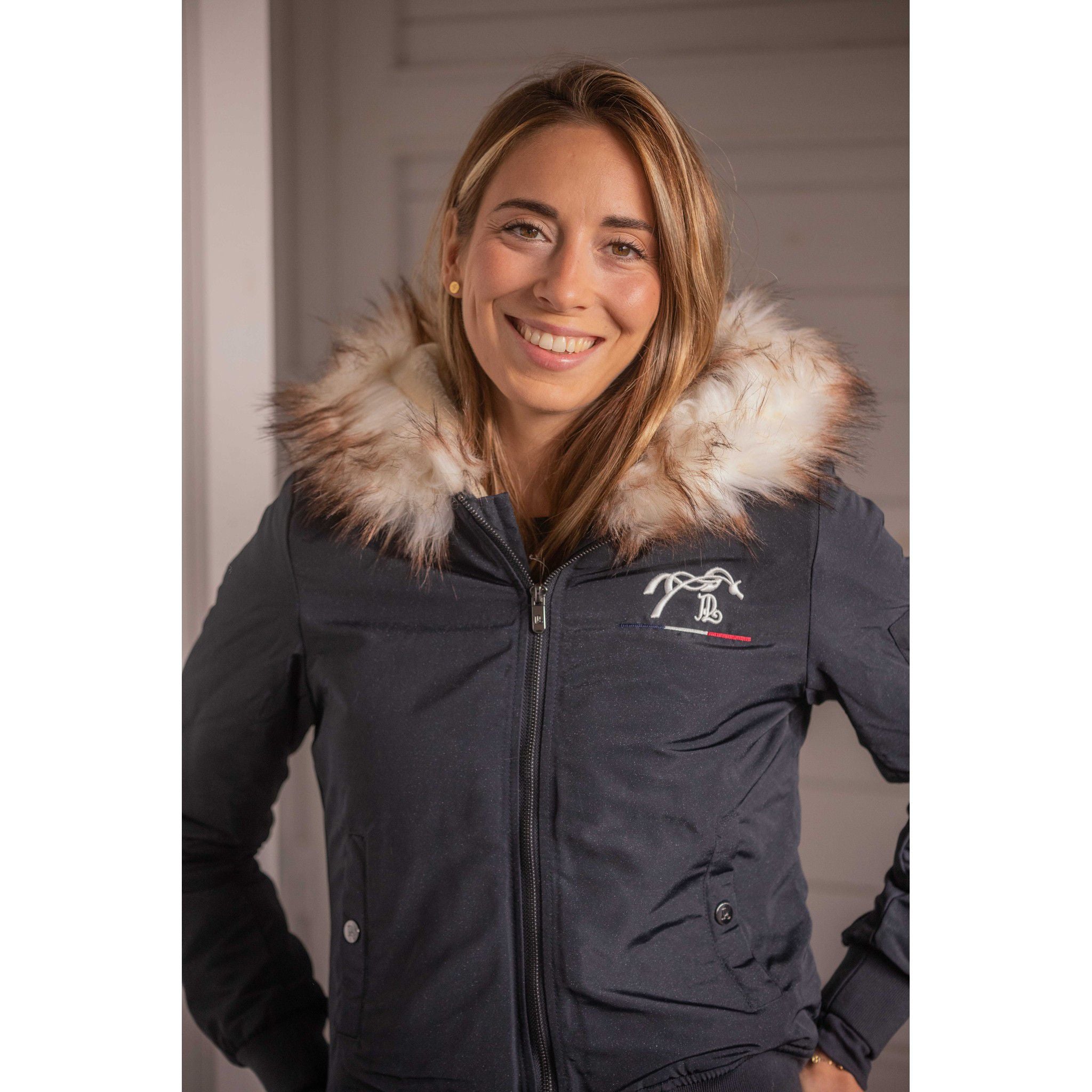 Pénélope Lyon Bombers Jacket - Ladies Navy glitter 978800072