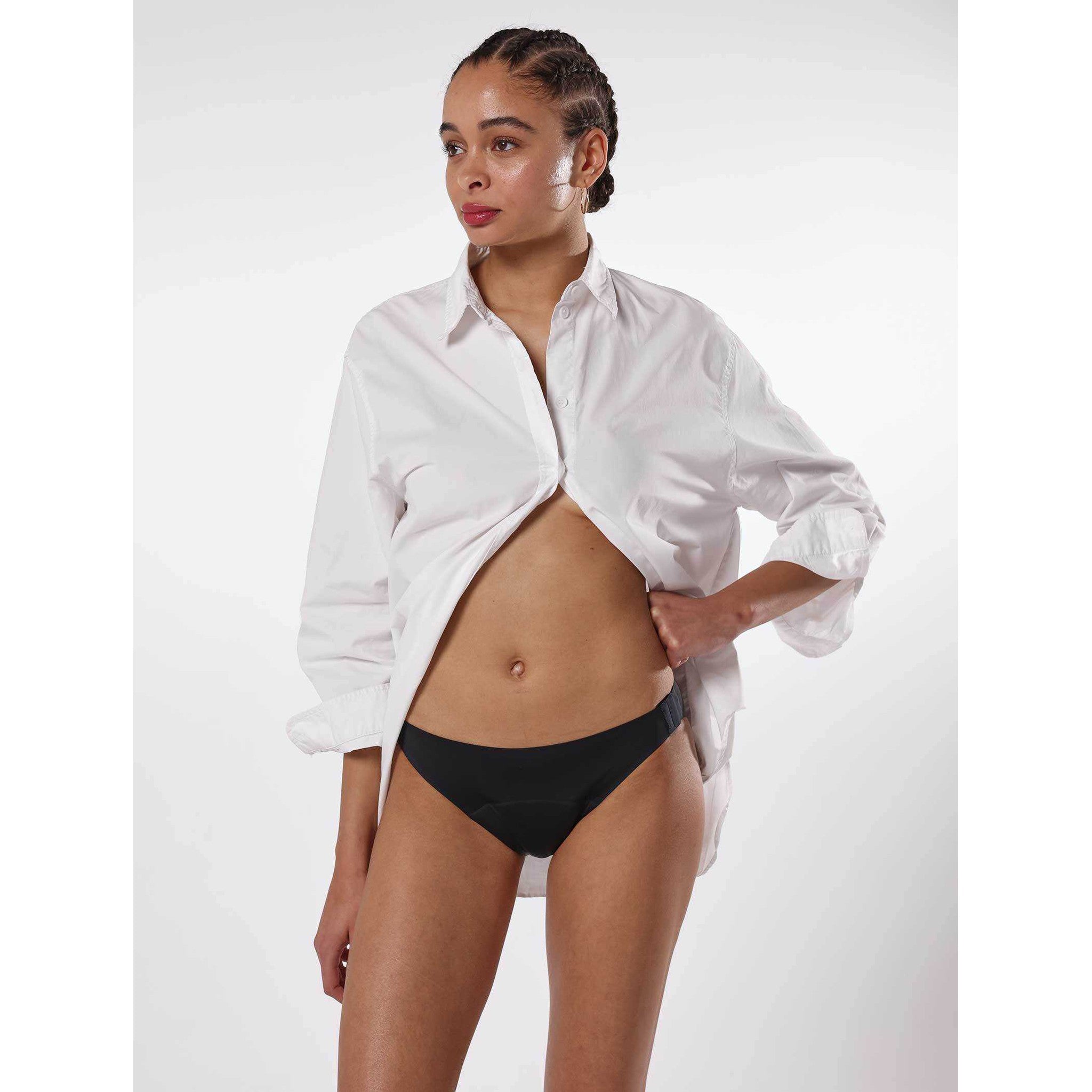 SMOON Héméra Detachable Heavy Flow Menstrual Panty - Women Black - 983301022_ambi_1