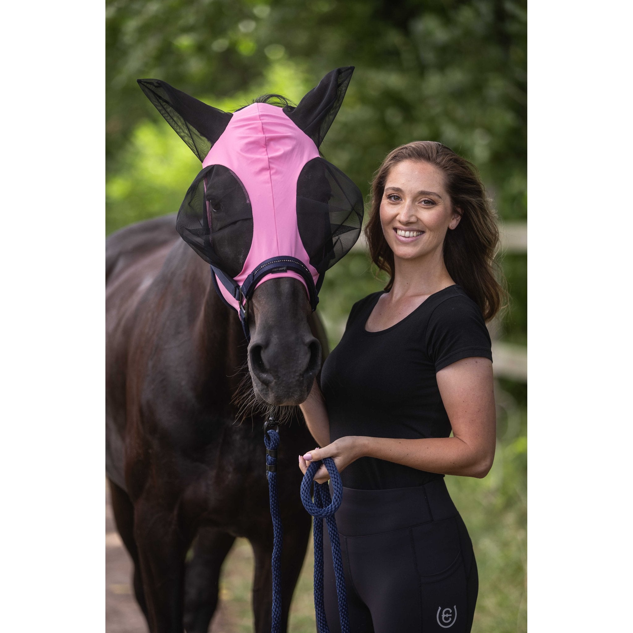 LAMI-CELL Lycra Fly Mask Pink - 306046213_ambi_4
