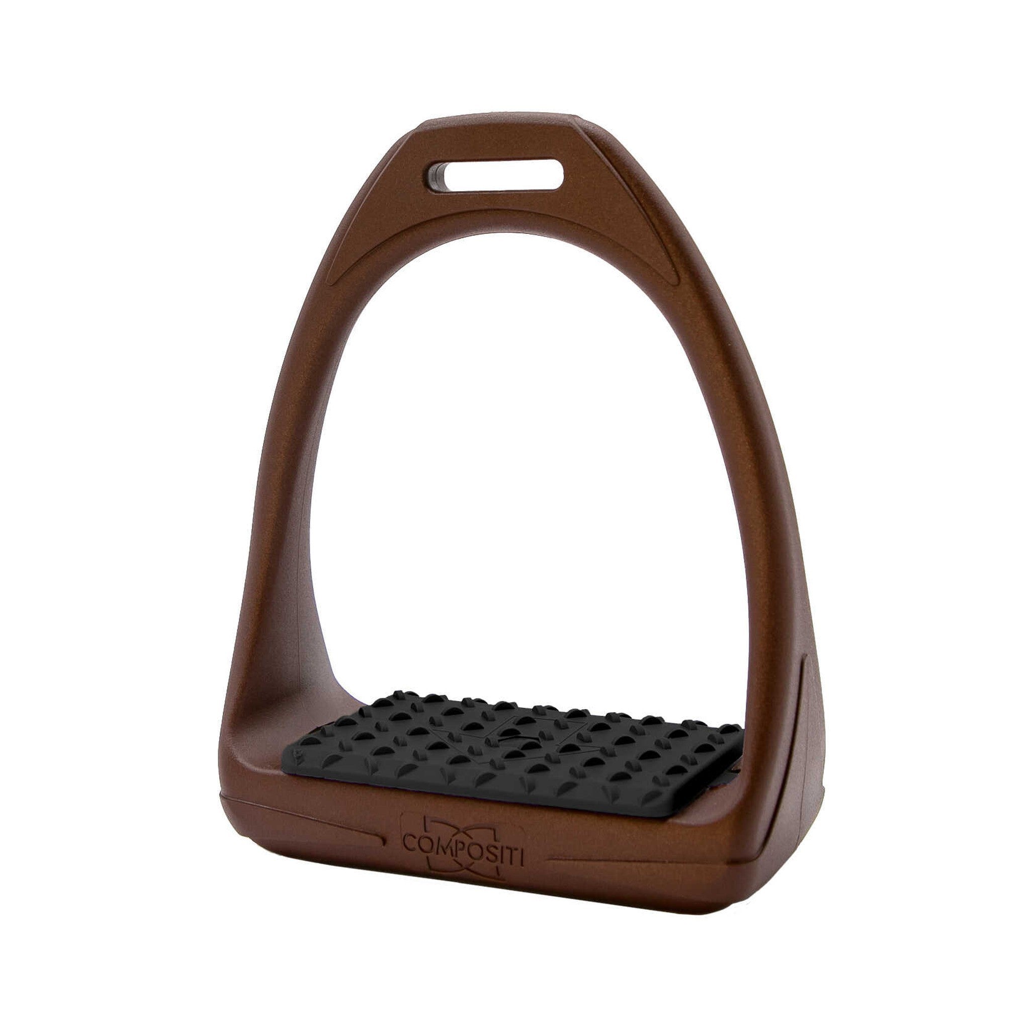 Compositi Reflex stirrups Chocolate/black 940530002