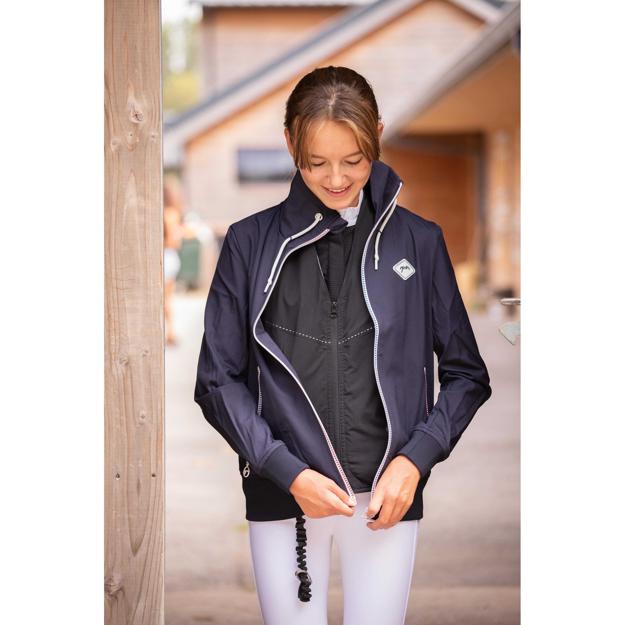 Penelope Airjacket for Women Navy blue - 978922070_ambi_5