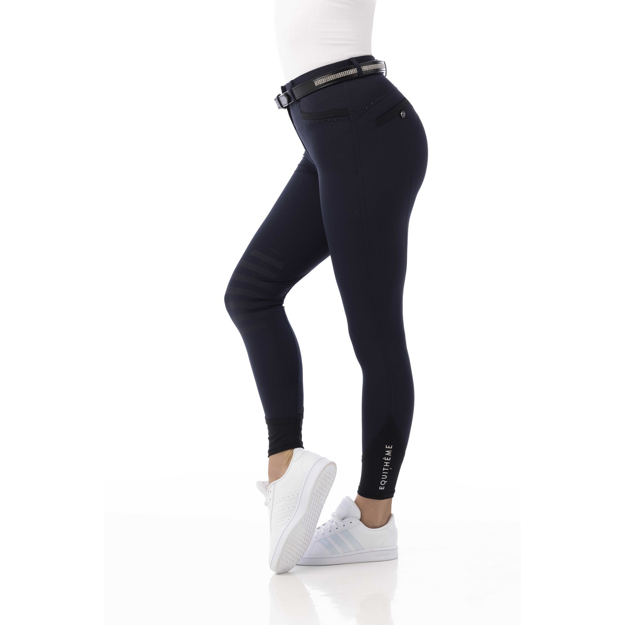 EQUITHÈME Safir Breeches - Ladies Navy blue/black 979357736