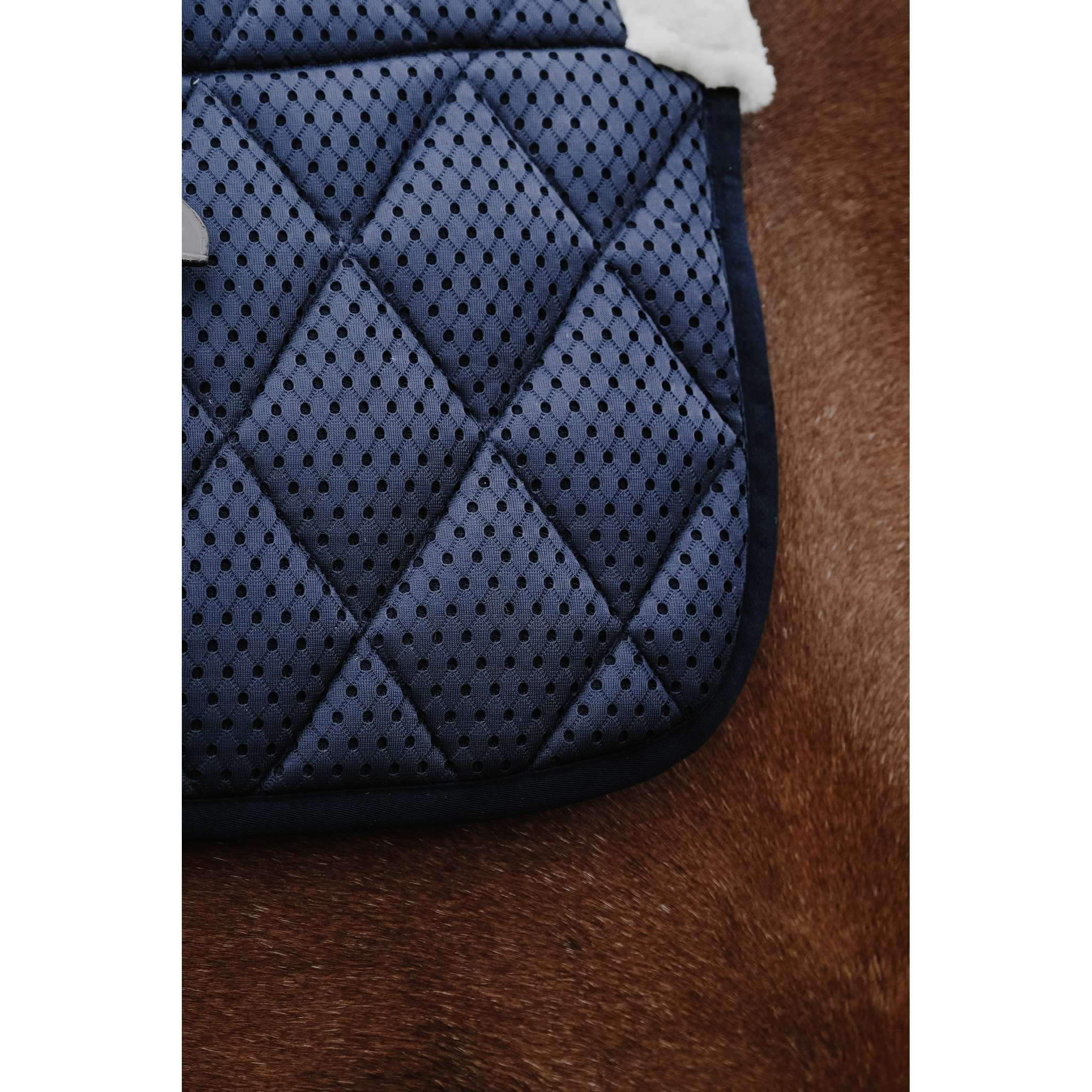 EQUITHÈME Pro Air All-Purpose Saddle Pad Navy blue - 204922007_ambi_1
