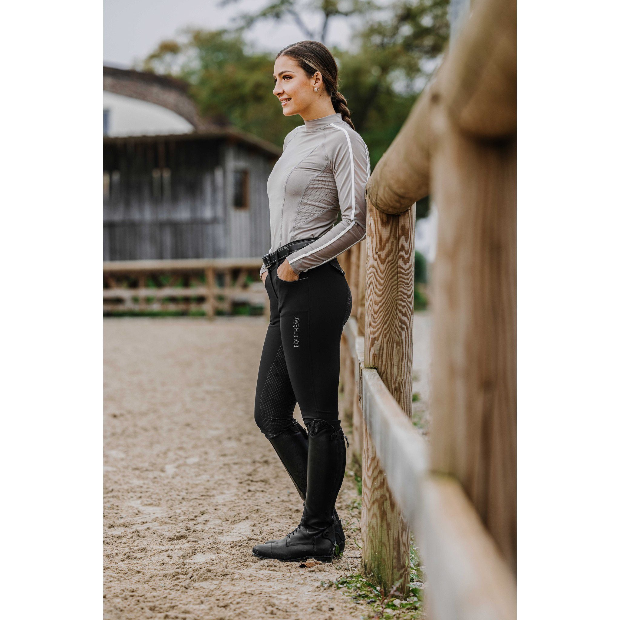 EQUITHÈME Originals Beverly Breeches - Ladies Black 979825236