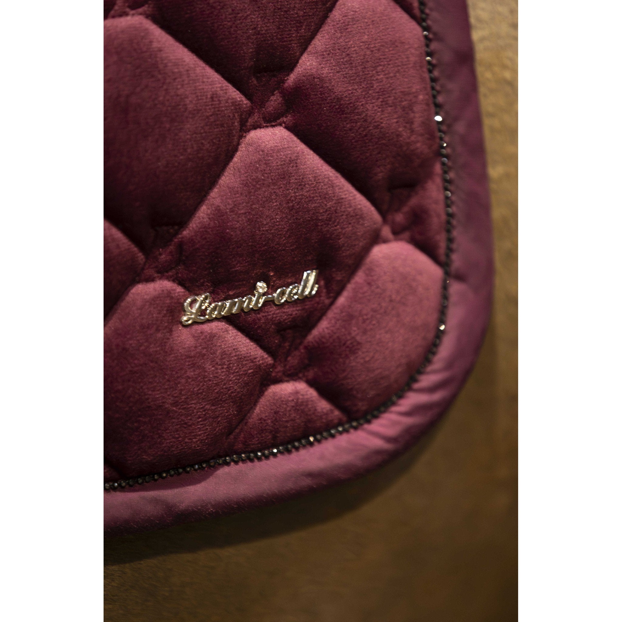 Lami-Cell Galaxy Velvet Saddle Pad - All purpose Burgundy 220033333