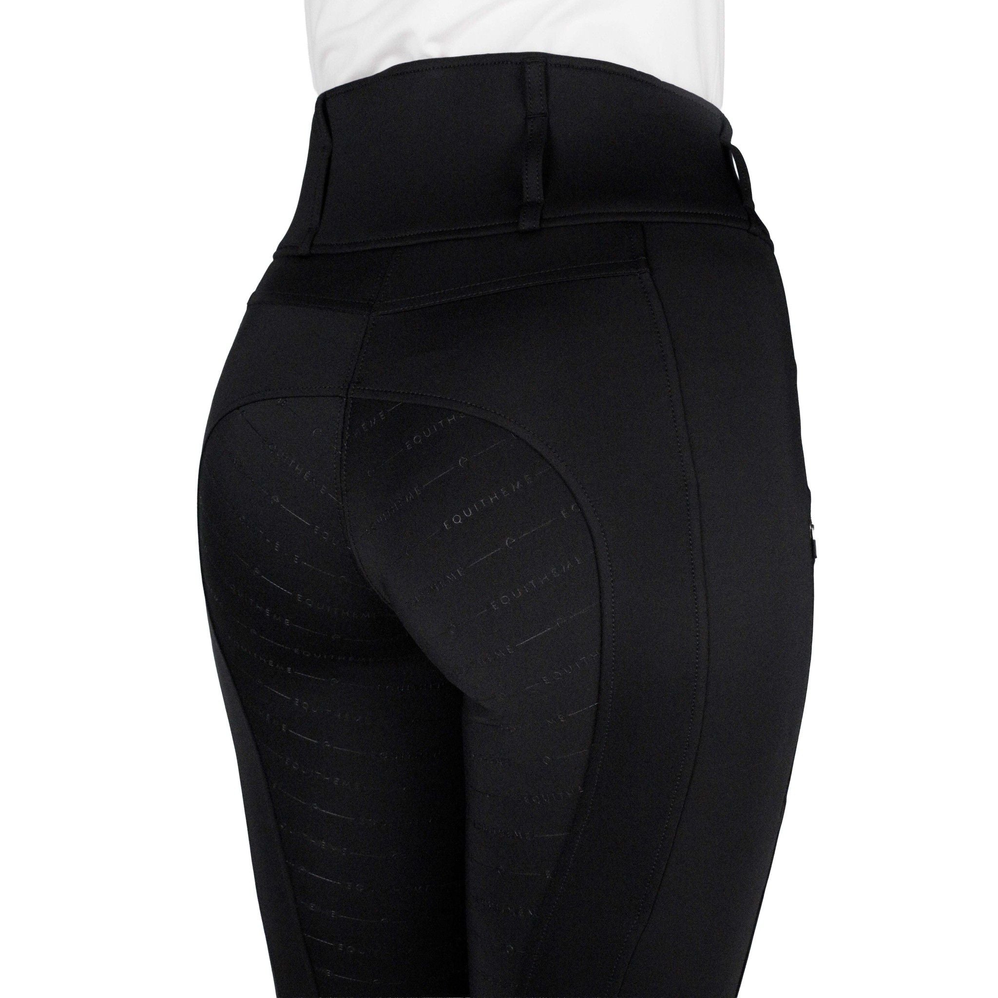 EQUITHÈME Mila Full-Seat Breeches - Ladies Black 979841236