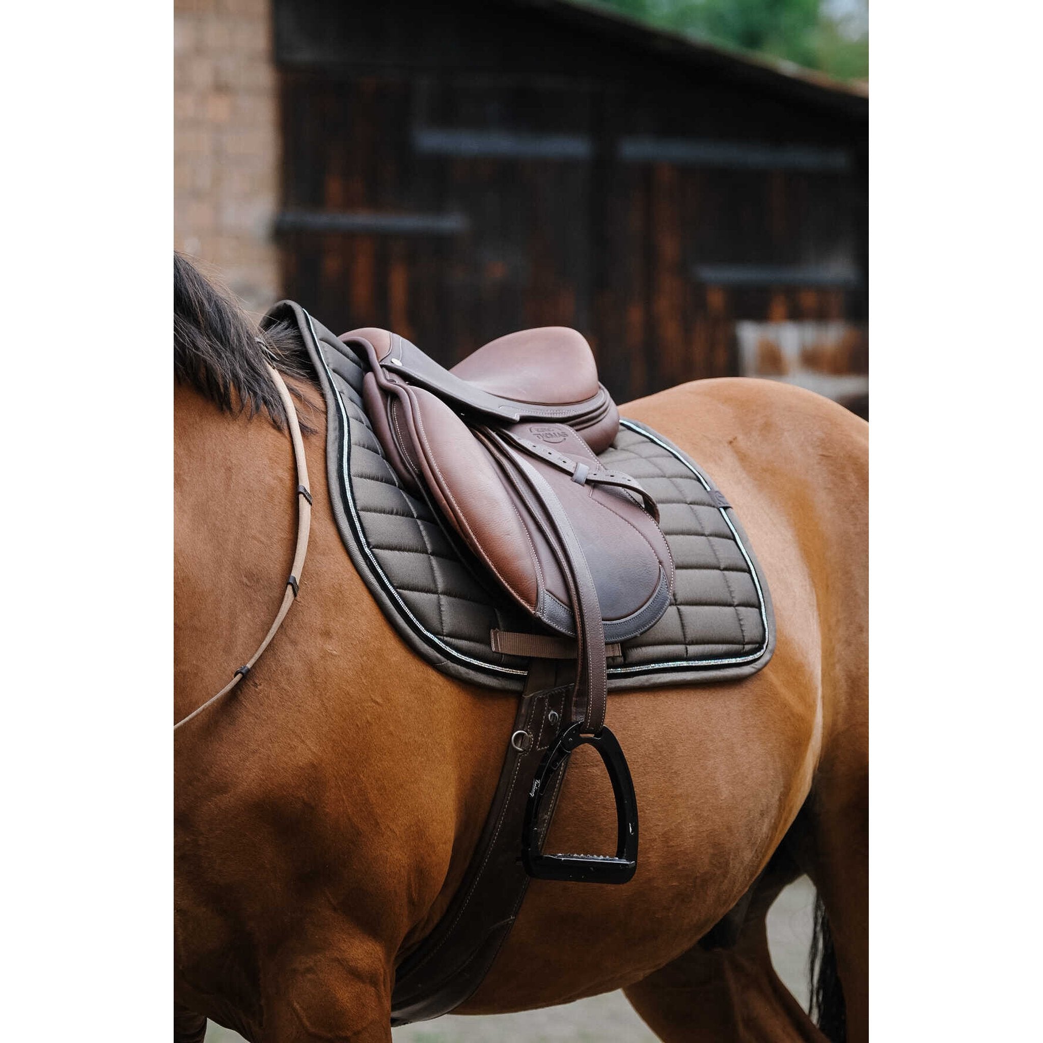 EQUITHÈME Domino All-Purpose Saddle Pad Coppery - 204782005_ambi_4