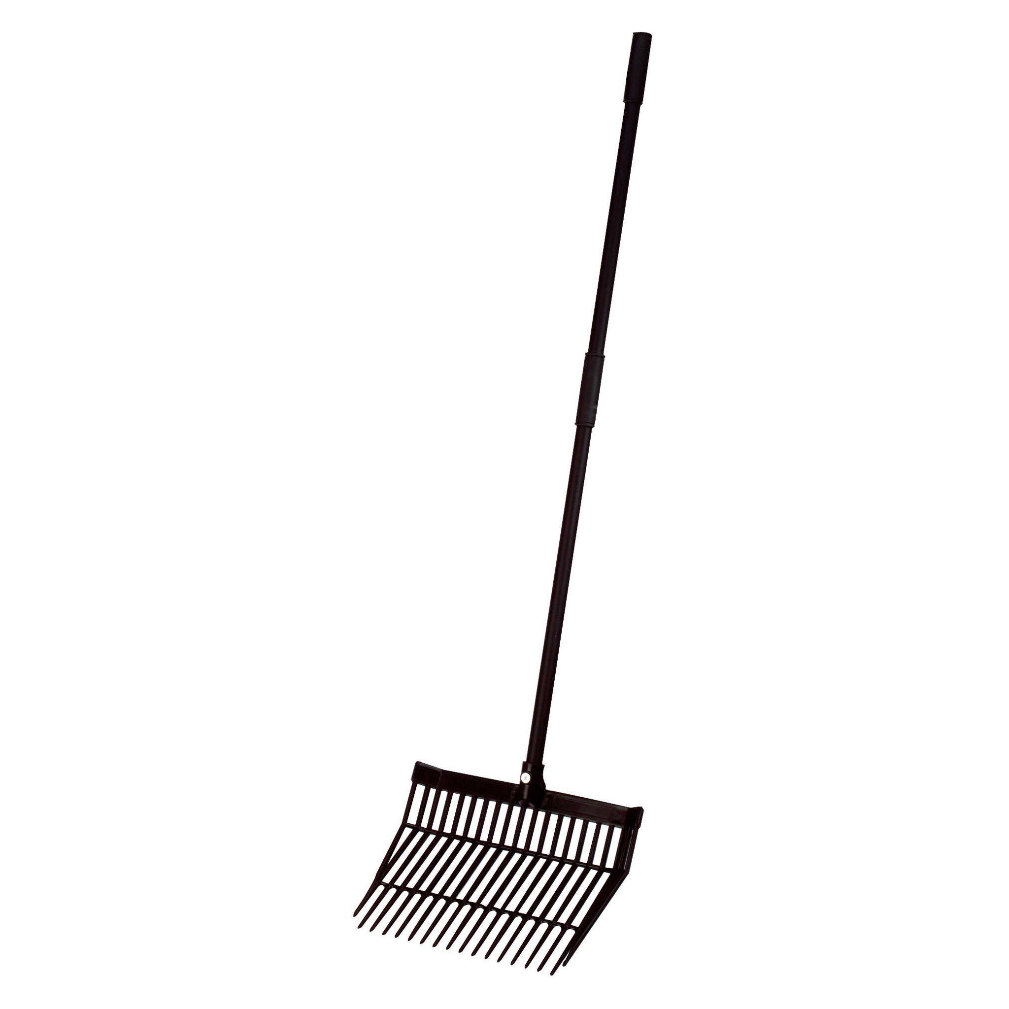 Hippo-Tonic PVC fork with stick Black 704144002