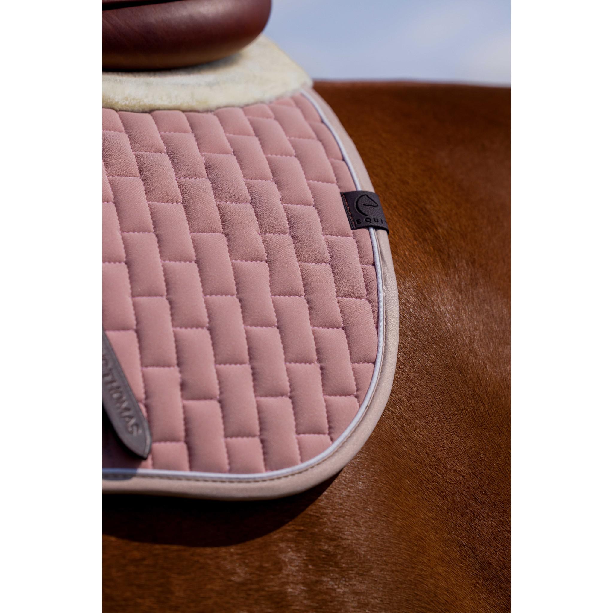 EQUITHÈME Dinard Saddle Pad - All purpose Pink 204007013