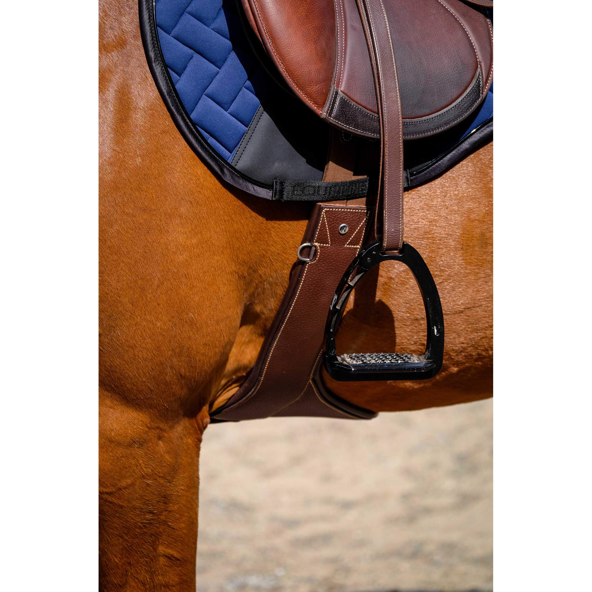 EQUITHÈME Impulsion Saddle Pad - All purpose Navy blue 204006007