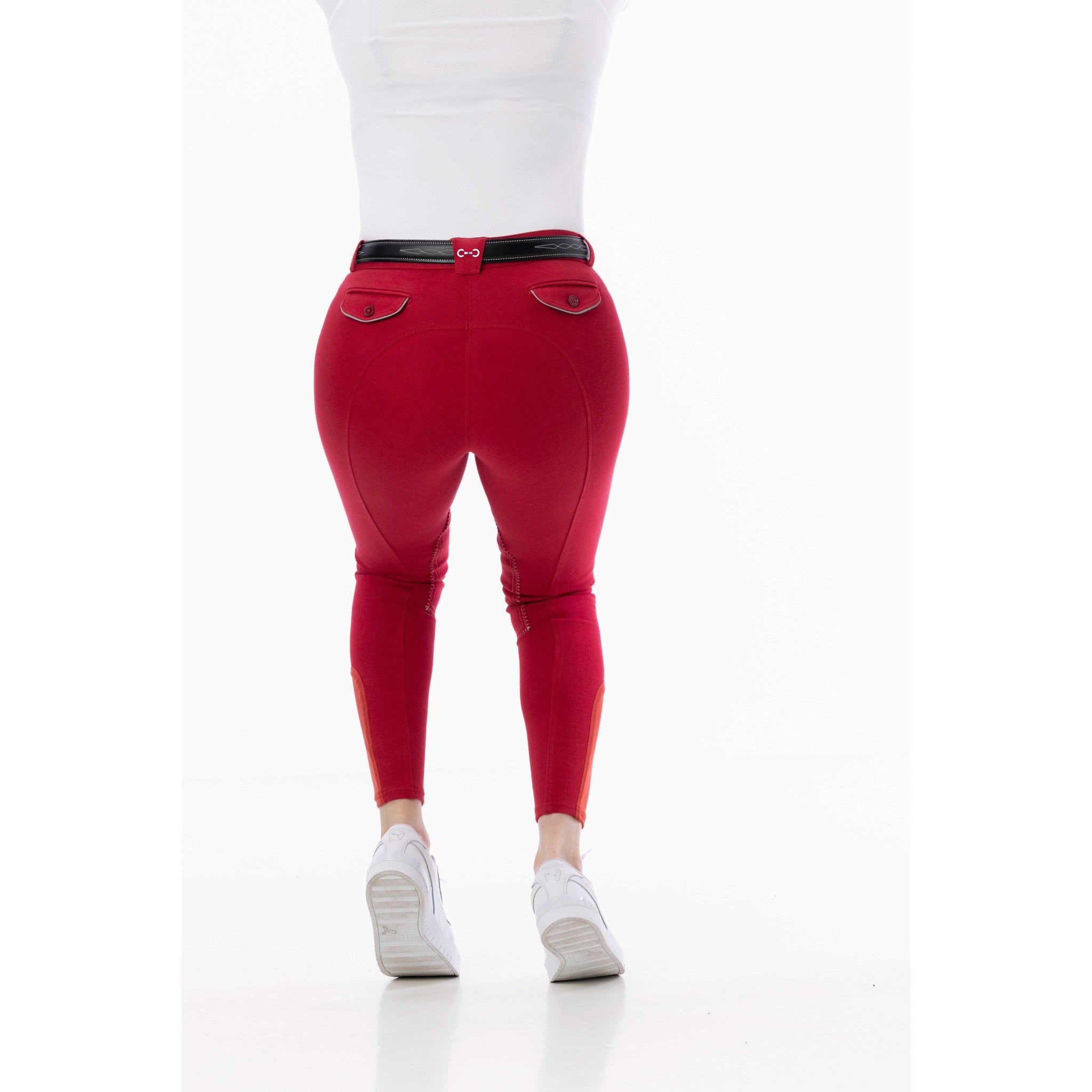 Riding World Alexandrie Breeches - Ladies Red 989412336