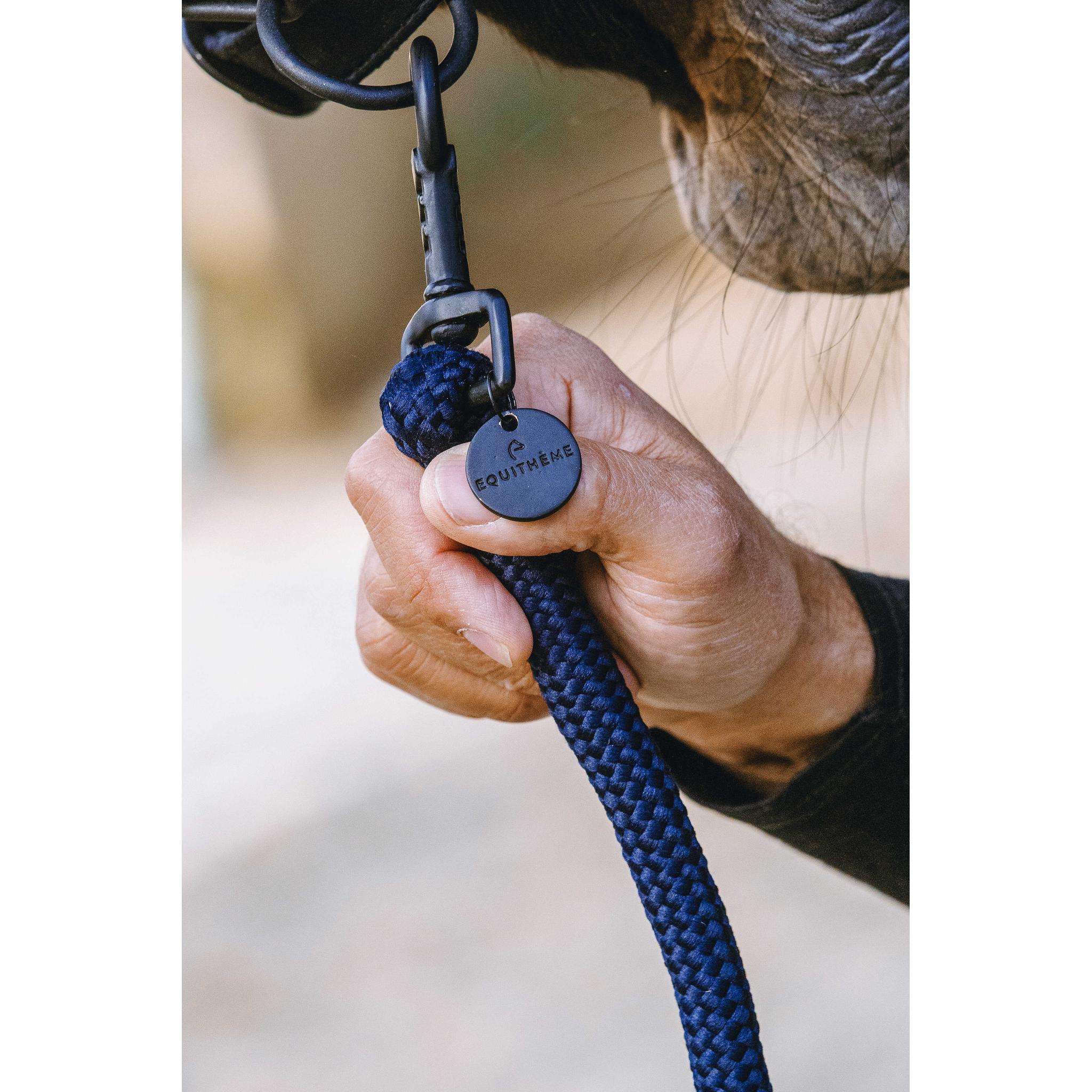 EQUITHEME Pearl Lunge Line Navy blue - 520094007_ambi_1