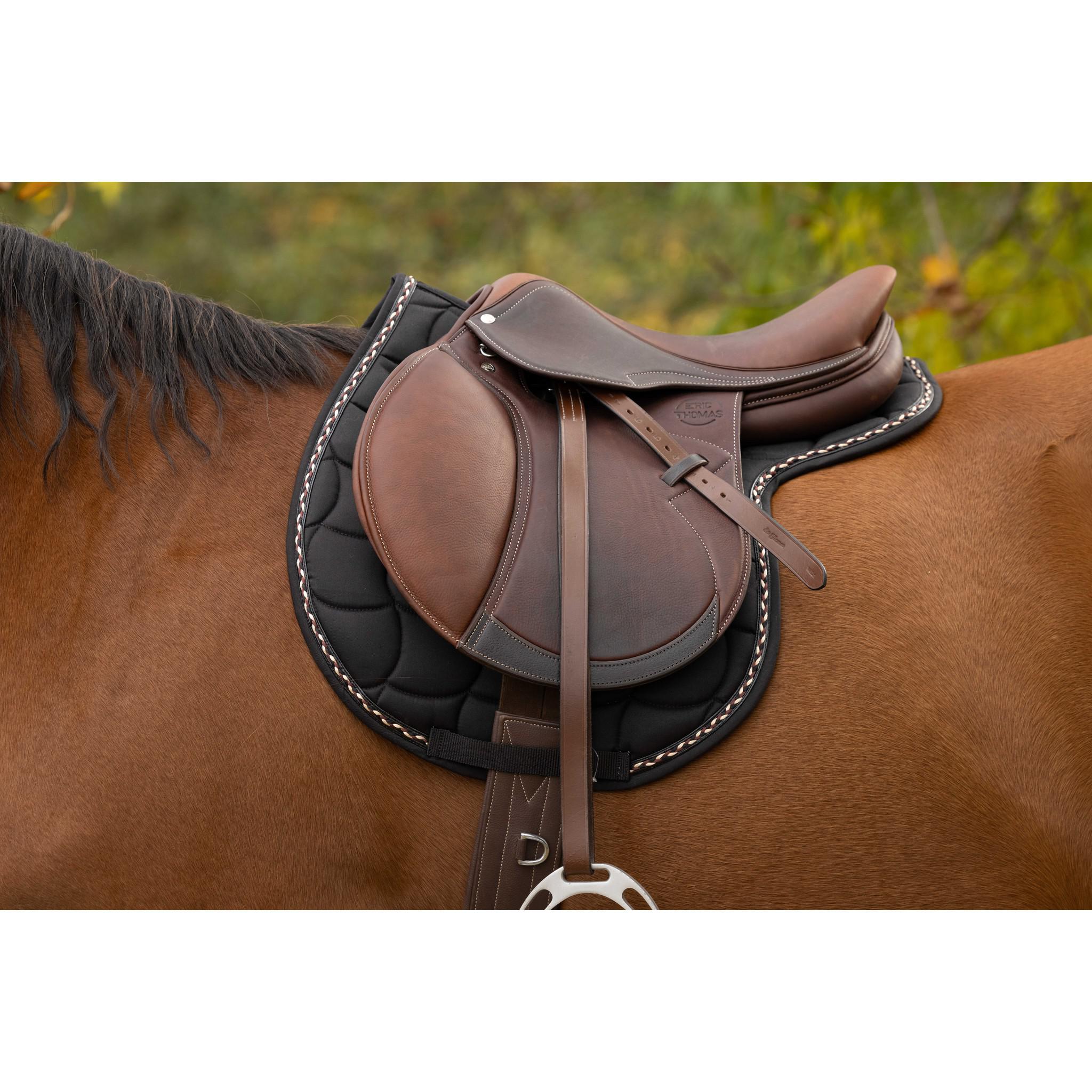 EQUITHÈME Saddle pad - Hunter Black 204475002