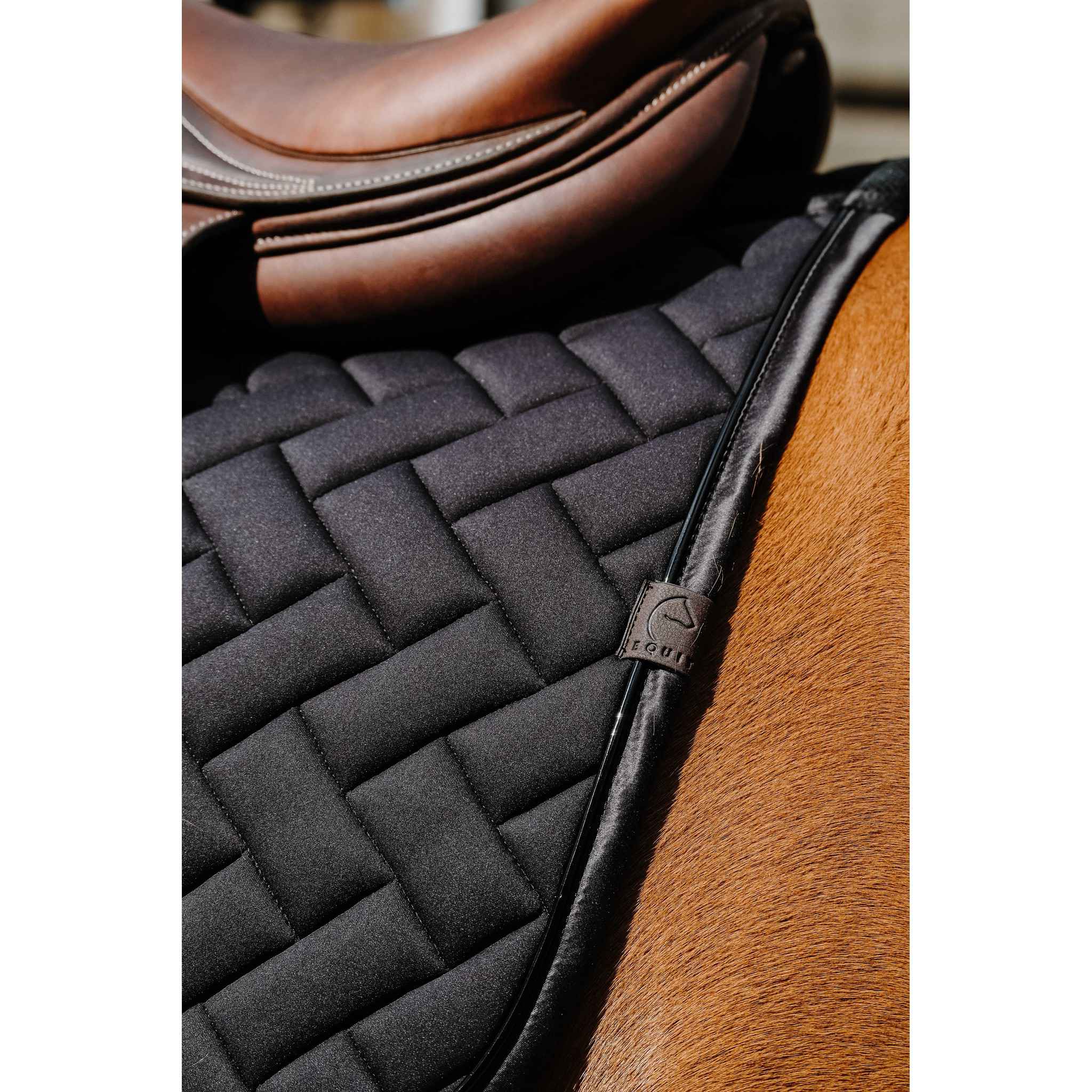 EQUITHÈME Impulsion Saddle Pad - All purpose Black 204006002