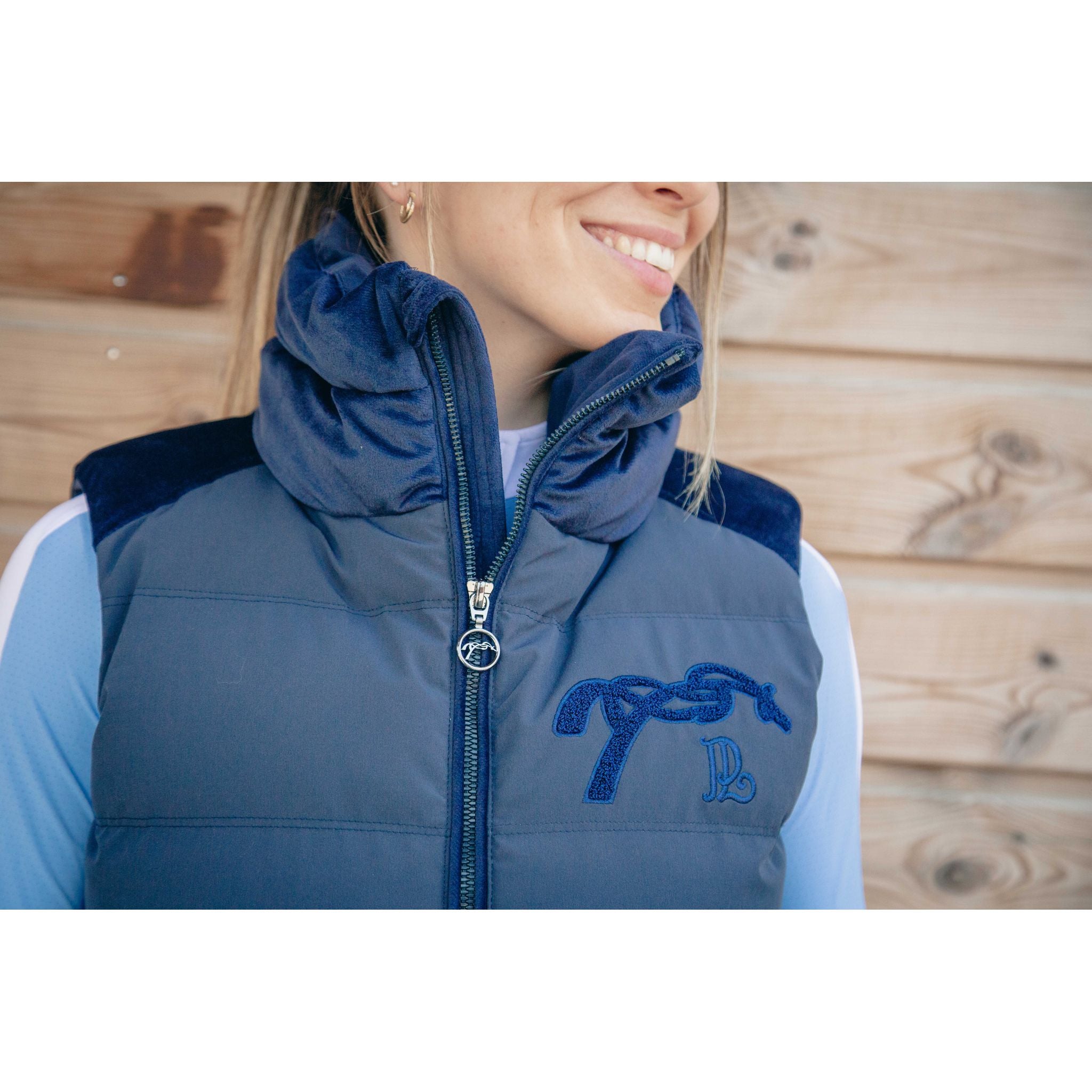 Penelope Sonia Women's Puffer Vest Navy blue - 978819071_ambi_11