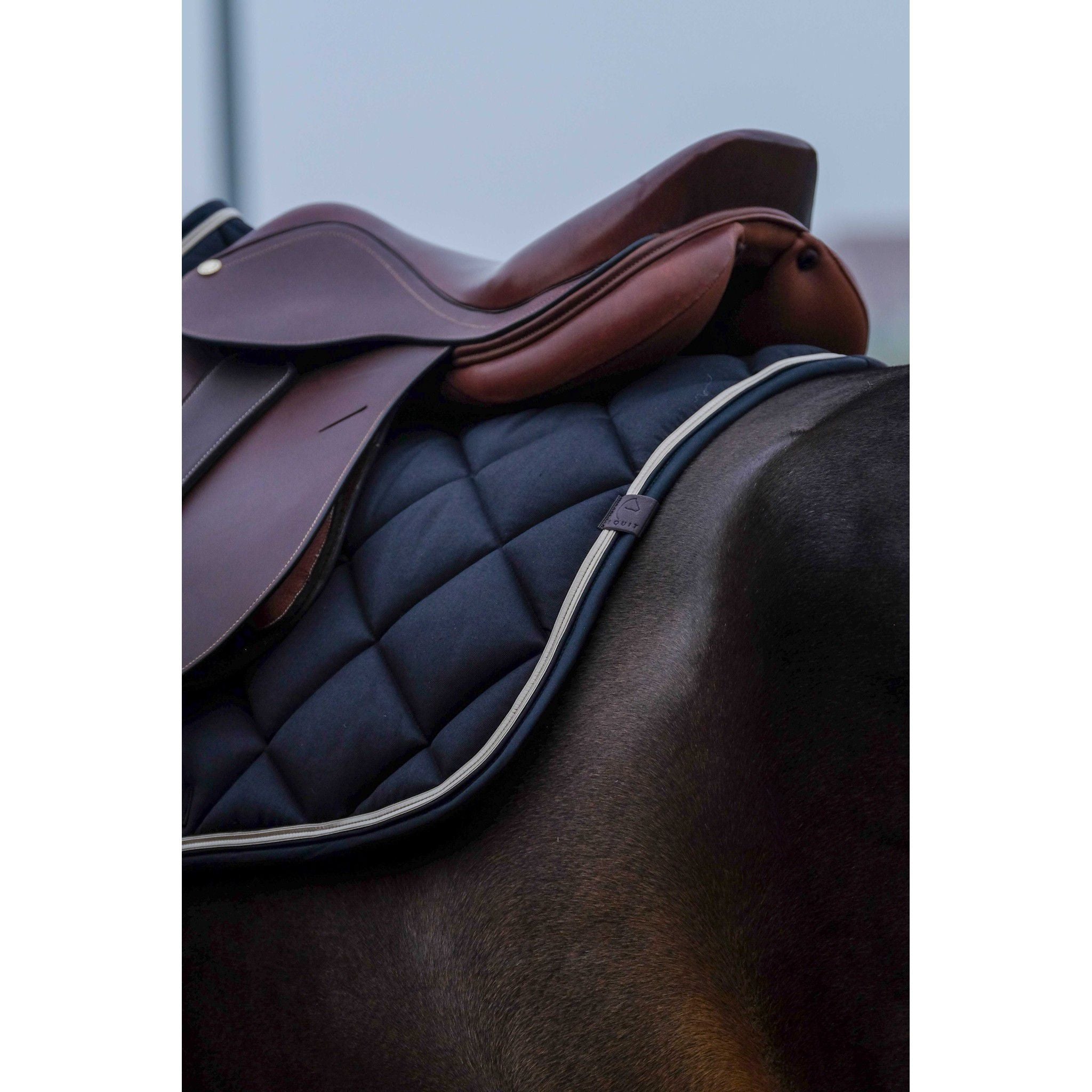 EQUITHÈME Classic Saddle pad - All purpose Black 204773002