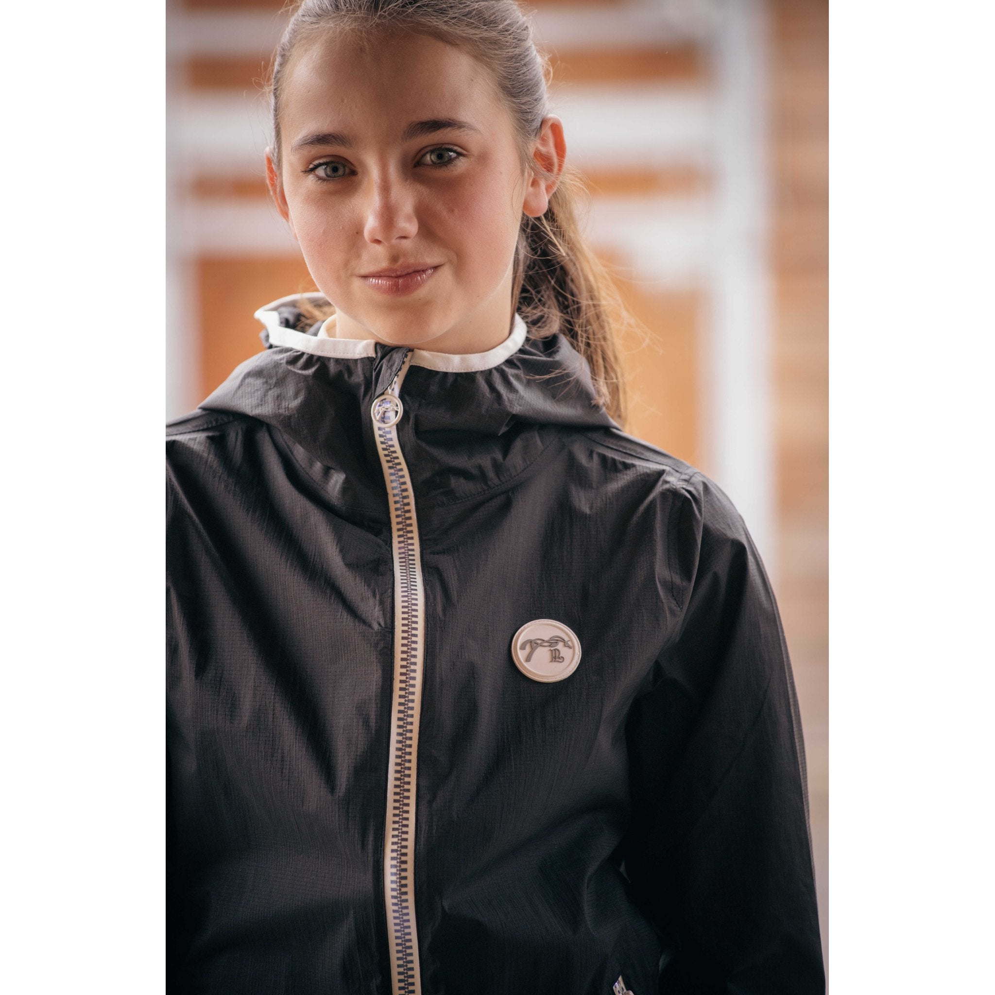 Penelope Fashion Rain Waterproof Jacket - Women's Black - 978911020_ambi_6