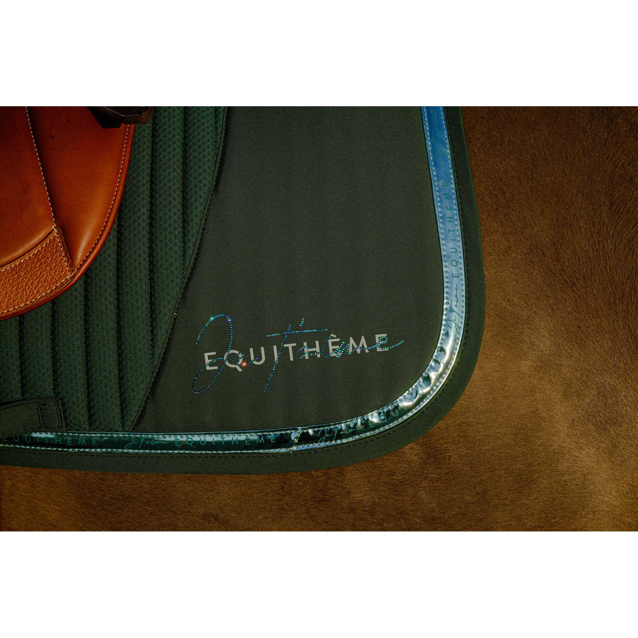 EQUITHÈME Talent All-Purpose Saddle Pad Peacock blue - 204511040_ambi_2