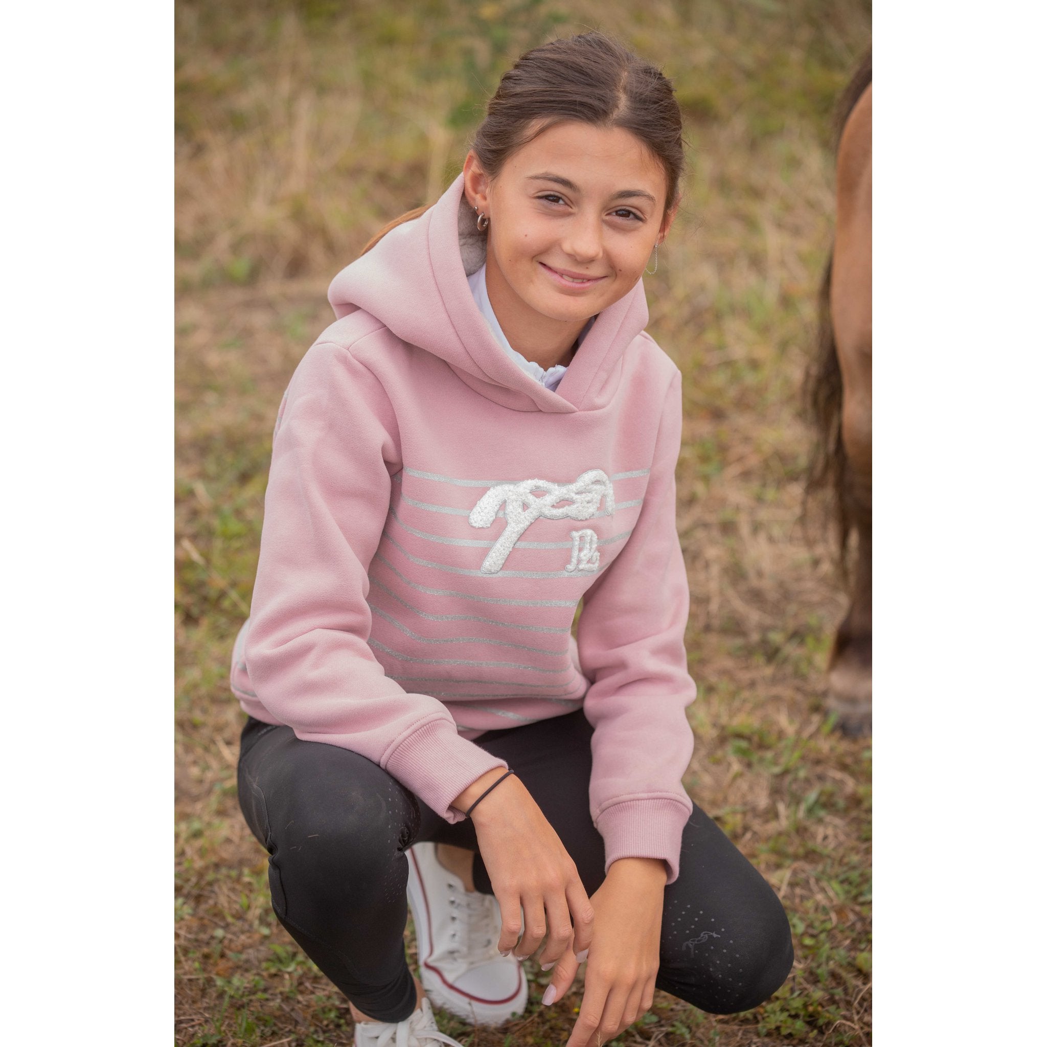 Eden by Pénélope Ikona Sweatshirt - Kids Pink - 980305310_ambi_1