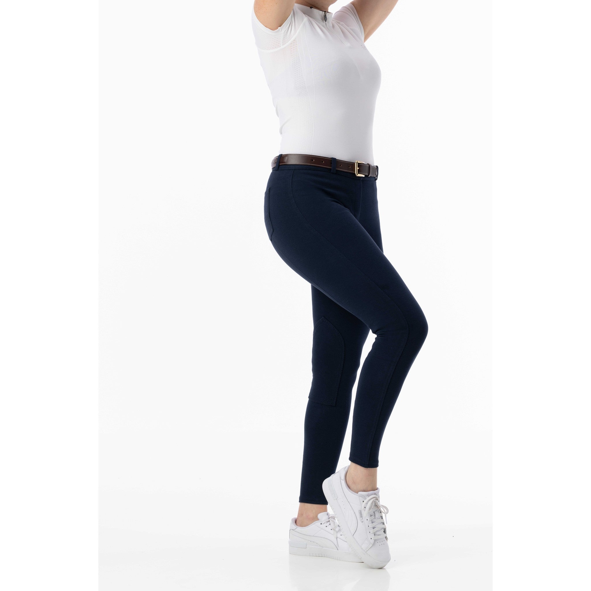 Riding World Memphis Breeches - Ladies Navy blue 989402736