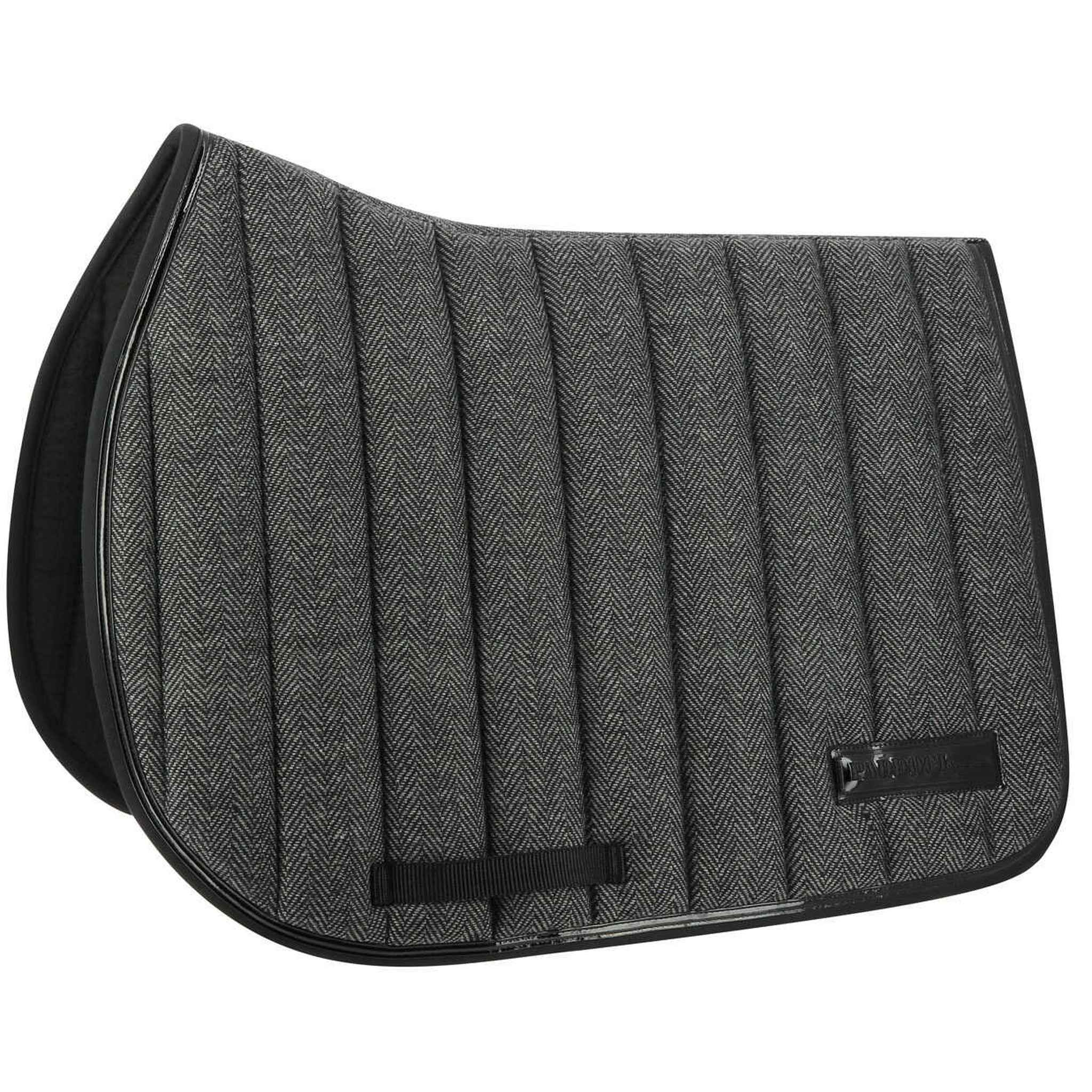 Paddock Sports Chevron All-Purpose Saddle Pad Grey - 204778011_packshot_3